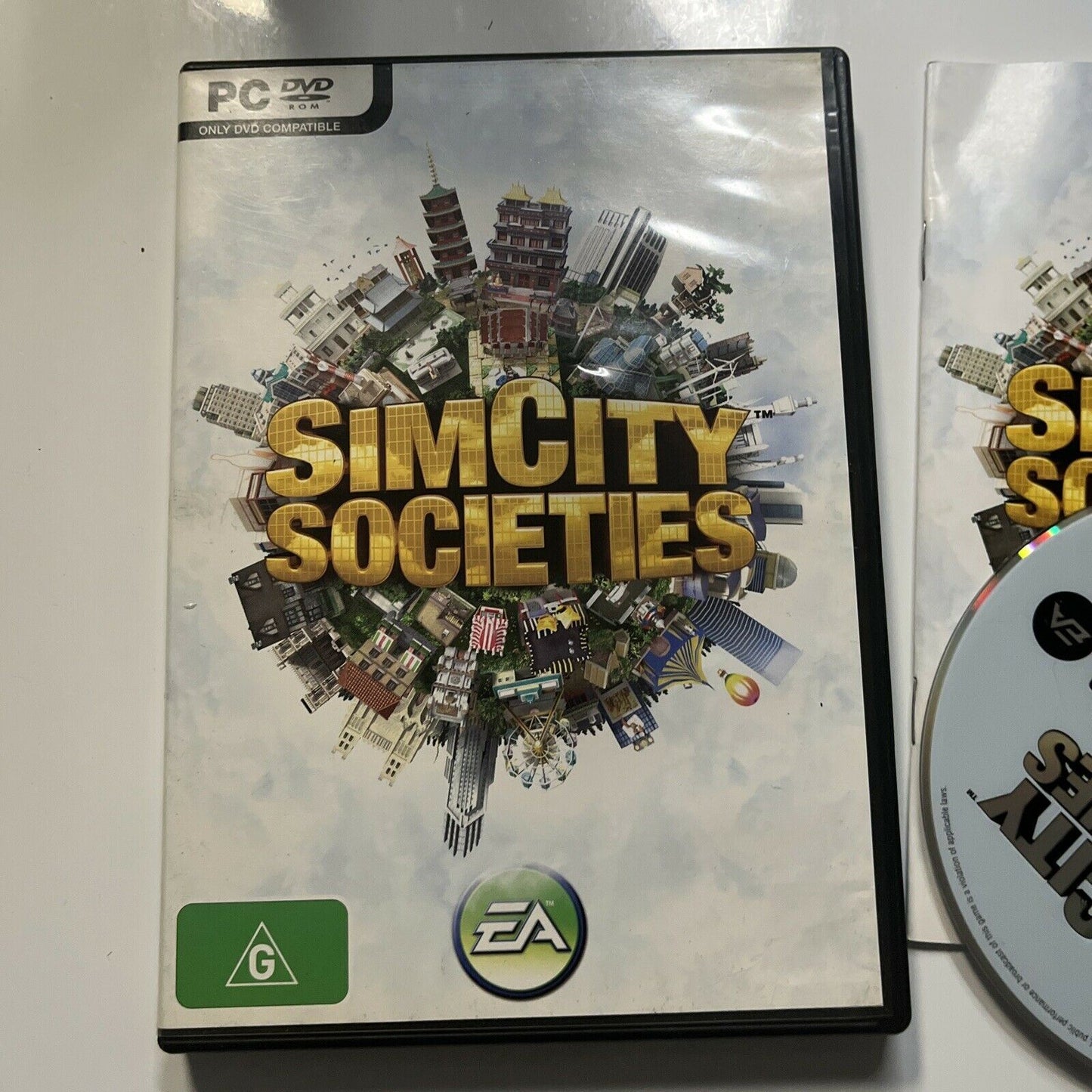 SimCity Societies PC DVD-ROM With Manual