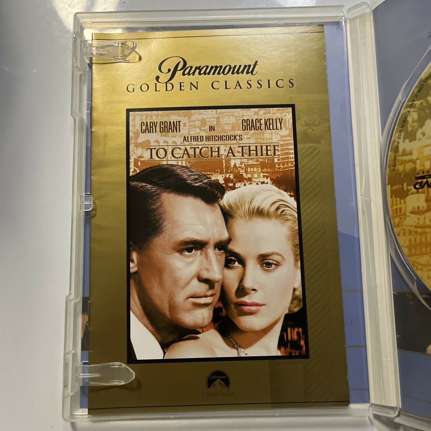 To Catch A Thief (DVD, 1954) Grace Kelly, Cary Grant, Alfred Hitchcock Region 4