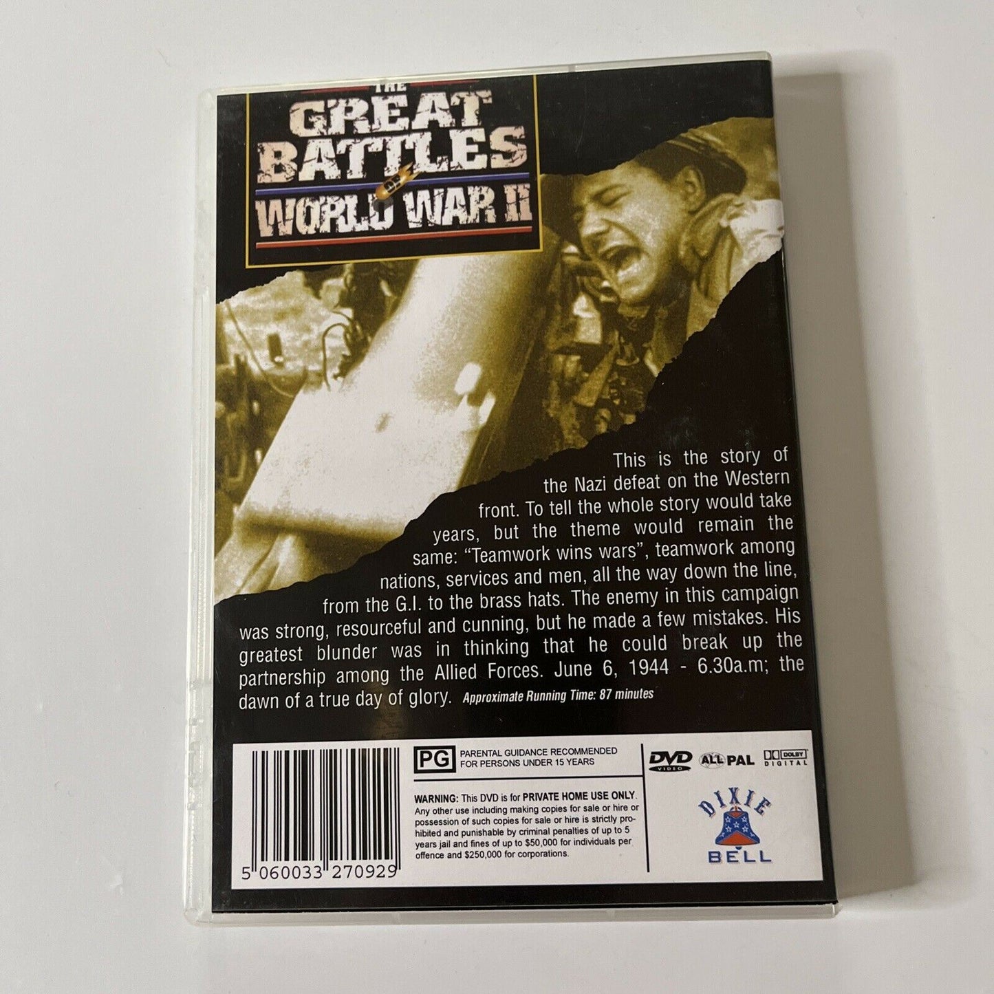 The Great Battles World War II: D-Day: Battle for the Beach DVD NEW Region Free