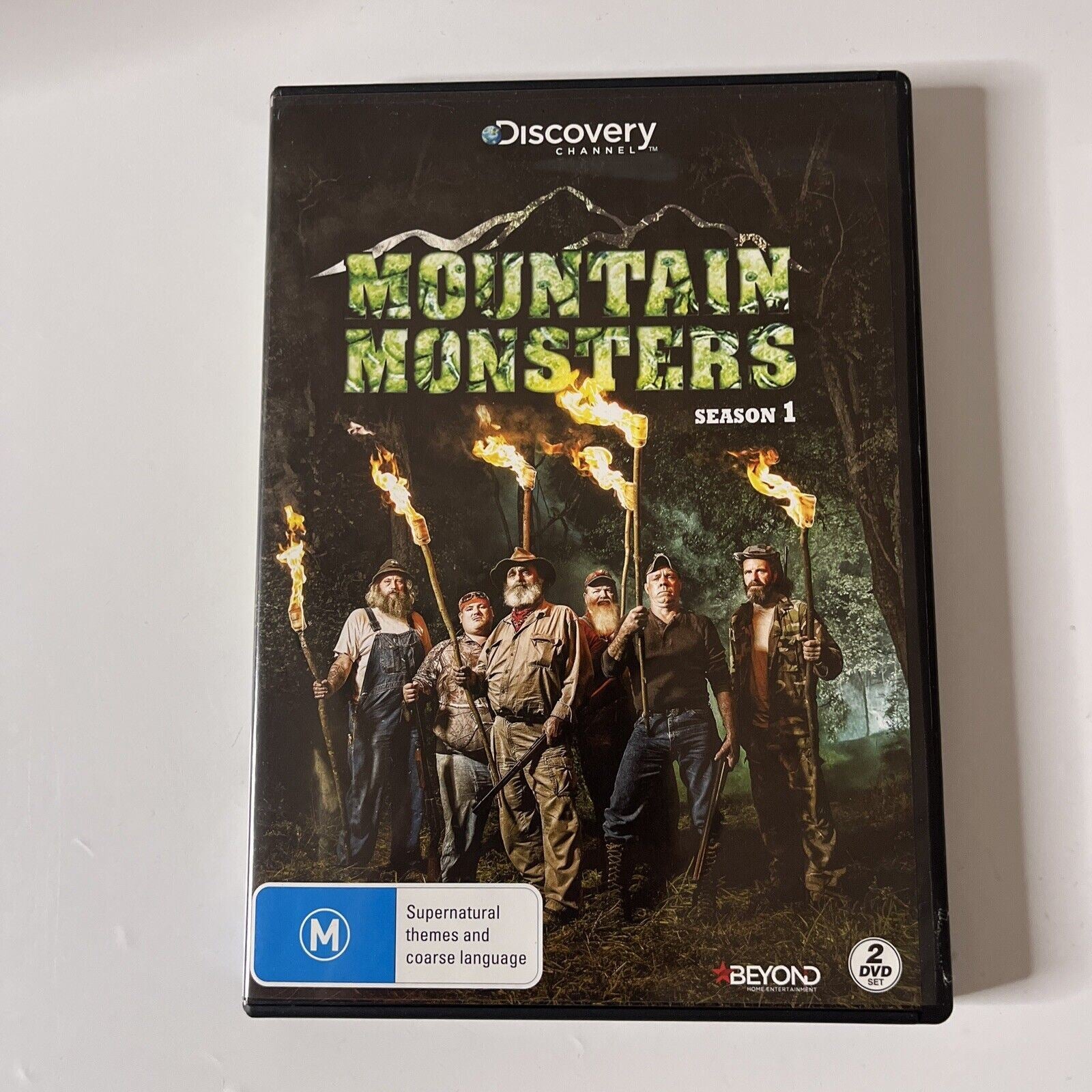 mountain monsters dvd box set Mountain Monsters : Season 1 (DVD, 2013, 2-Disc) John Tice, Bill Neff, Region 4