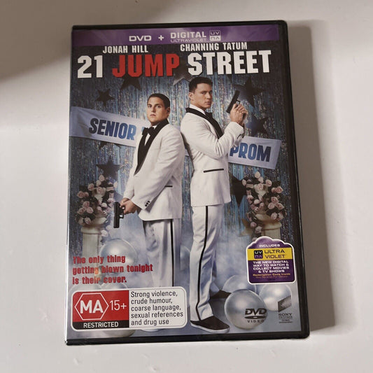 *New Sealed* 21 Jump Street (DVD, 2012) NEW Jonah Hill, Channing Tatum Region4&2
