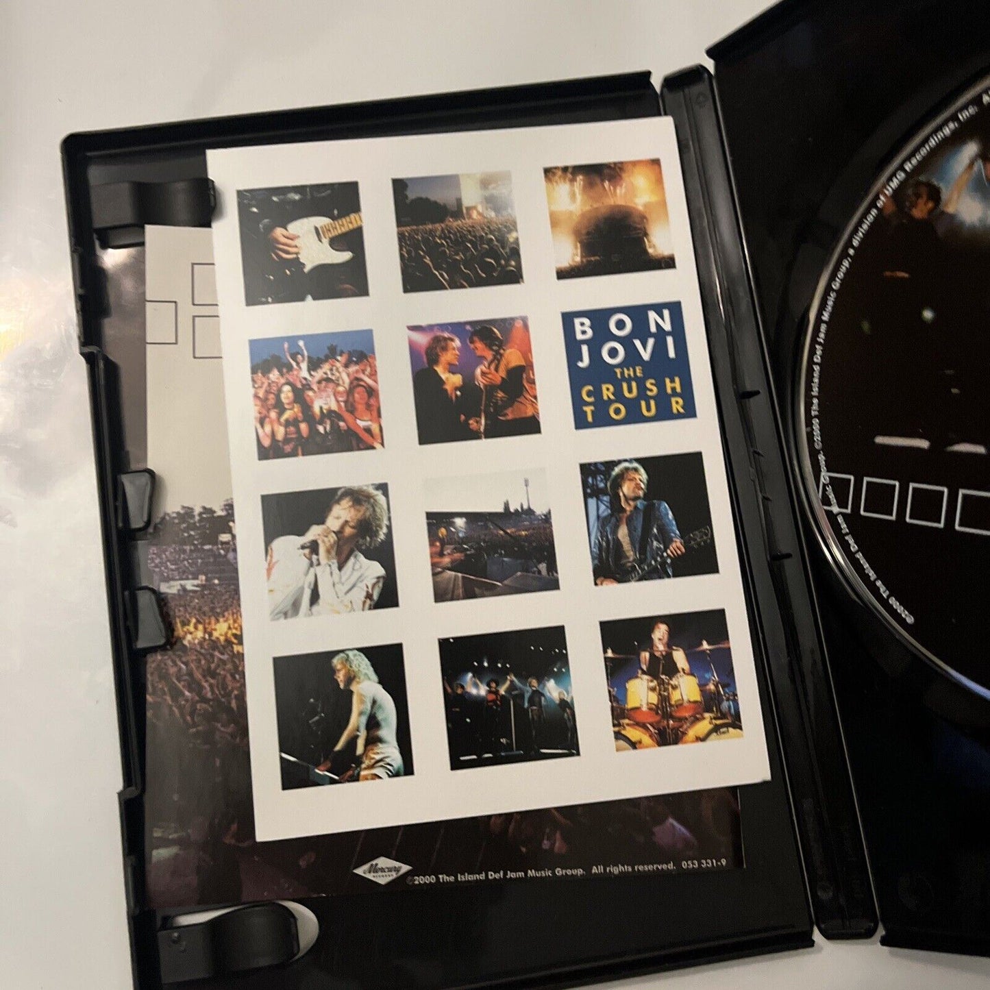 Bon Jovi - The Crush Tour (DVD, 2000) All Regions