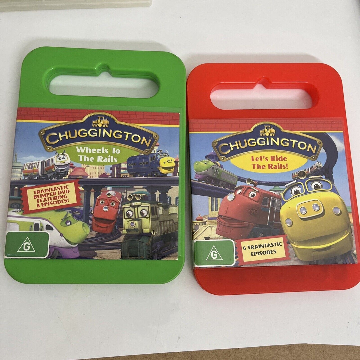 Chuggington - Let's Ride The Rails / Wheels To The Rails (DVD) Region 4