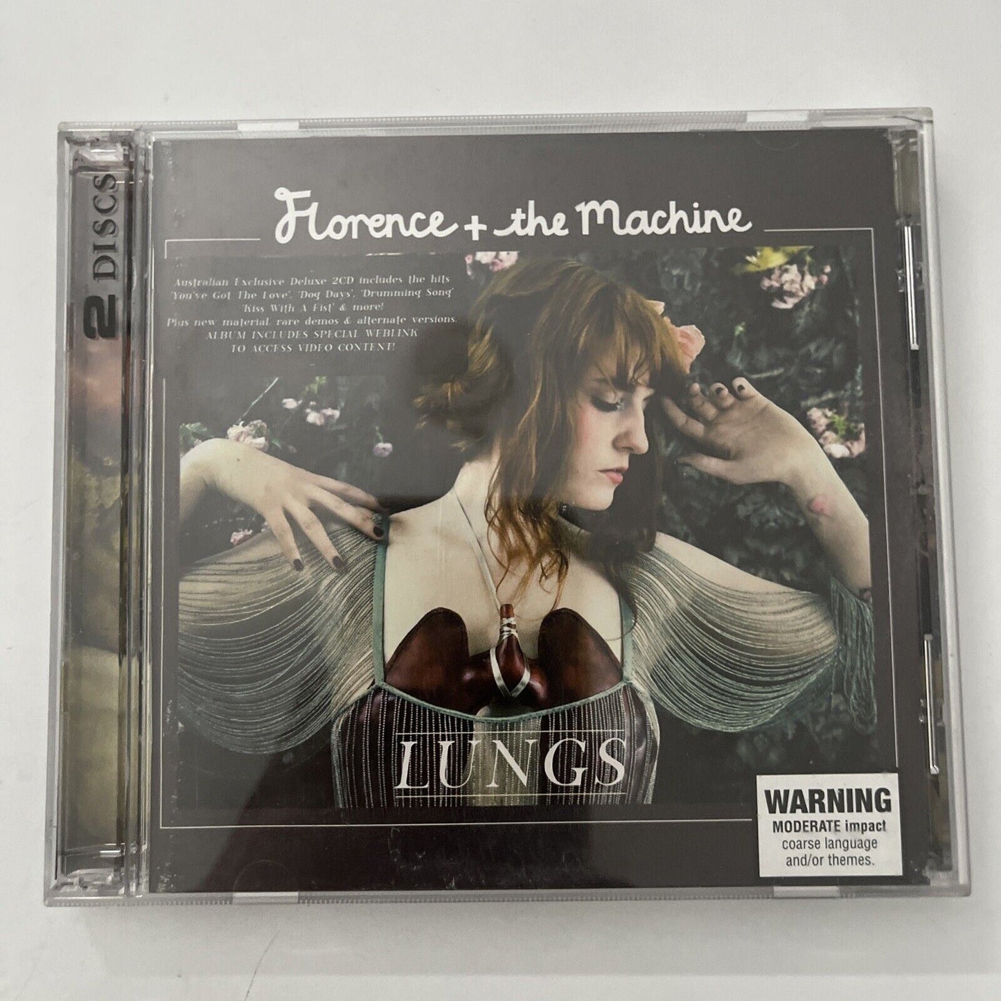 Florence + the Machine - Lungs (CD, 2010, 2-Disc)