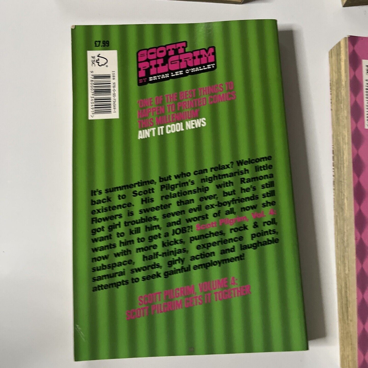 Scott Pilgrim: Volume 1, 2,3,4 Comic Book by Bryan O'Malley