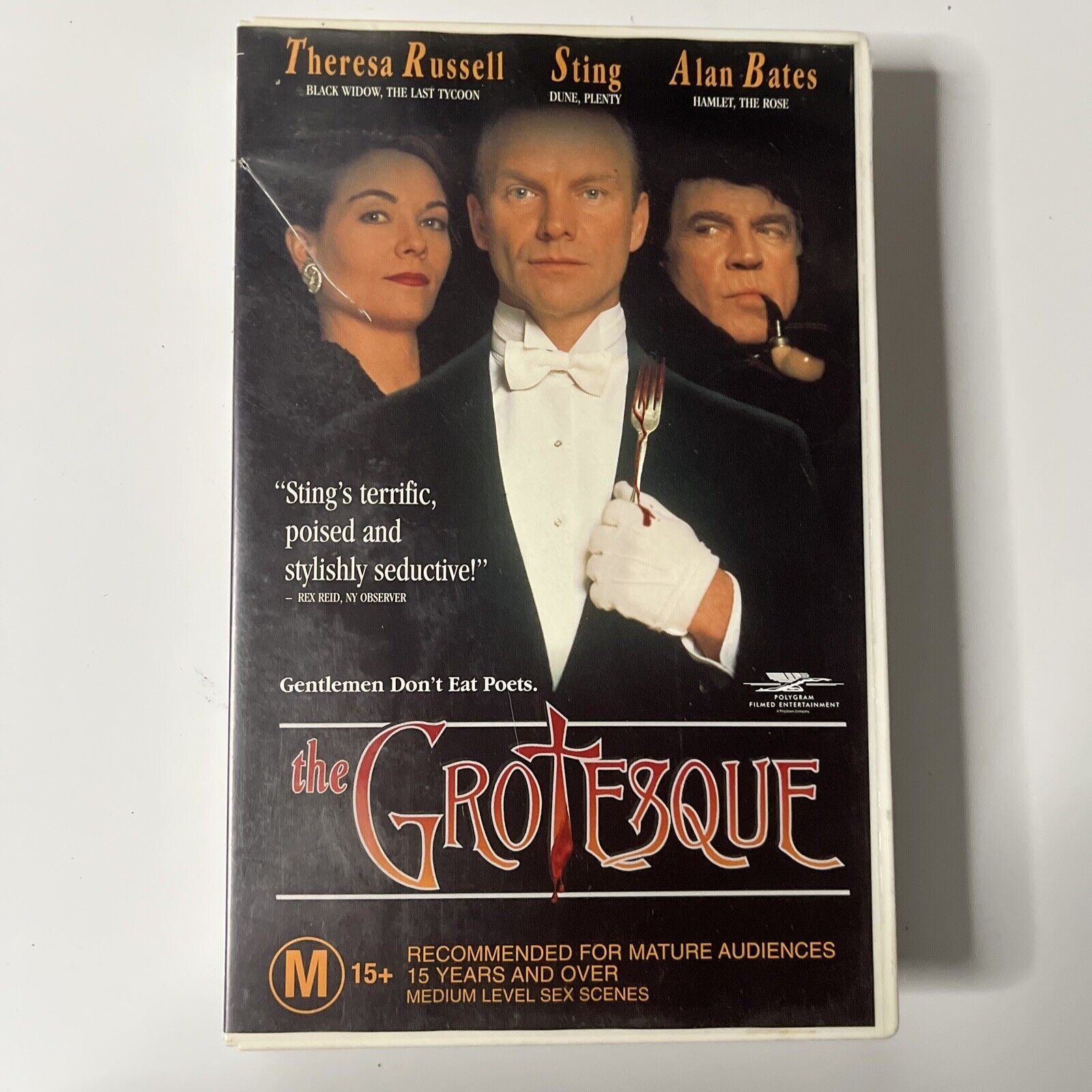 The Grotesque (VHS, 1997) Sting PAL – Retro Unit