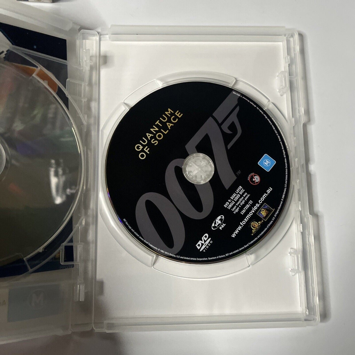 007 Casino Royale / Quantum Of Solace (DVD, 2008, 2-Disc) Daniel Craig Region 4