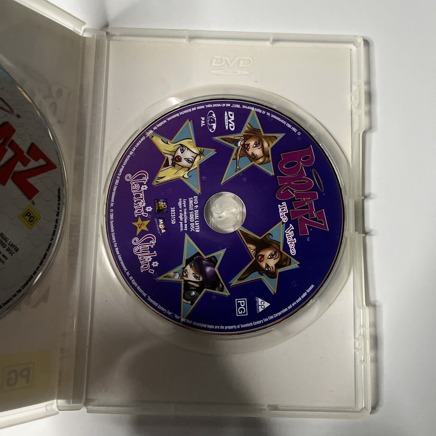 Bratz - Rock Angelz / Bratz - The Video (DVD, 2005, 2-Disc) Region 4