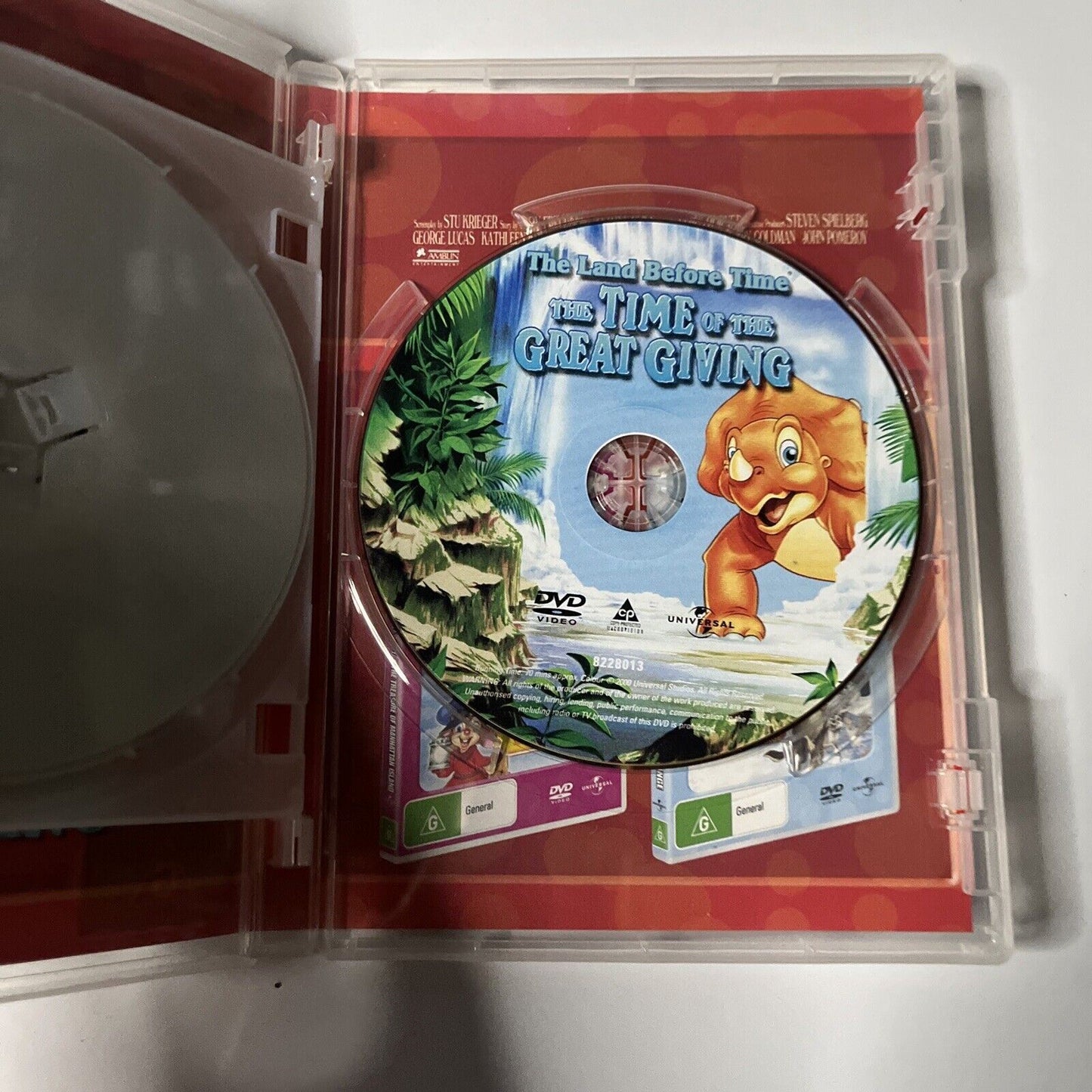 Land Before Time / The Great Valley Adventure / The Time of the Great Giving DVD