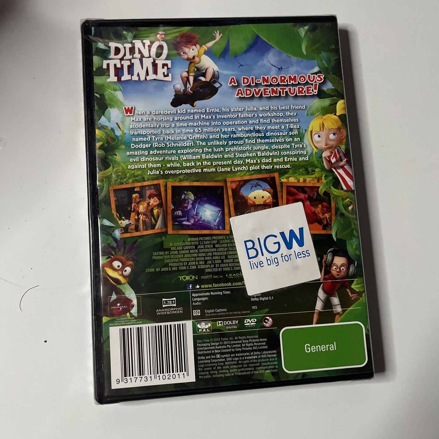 *New Sealed* Dino Time (DVD, 2012) NEW Region4