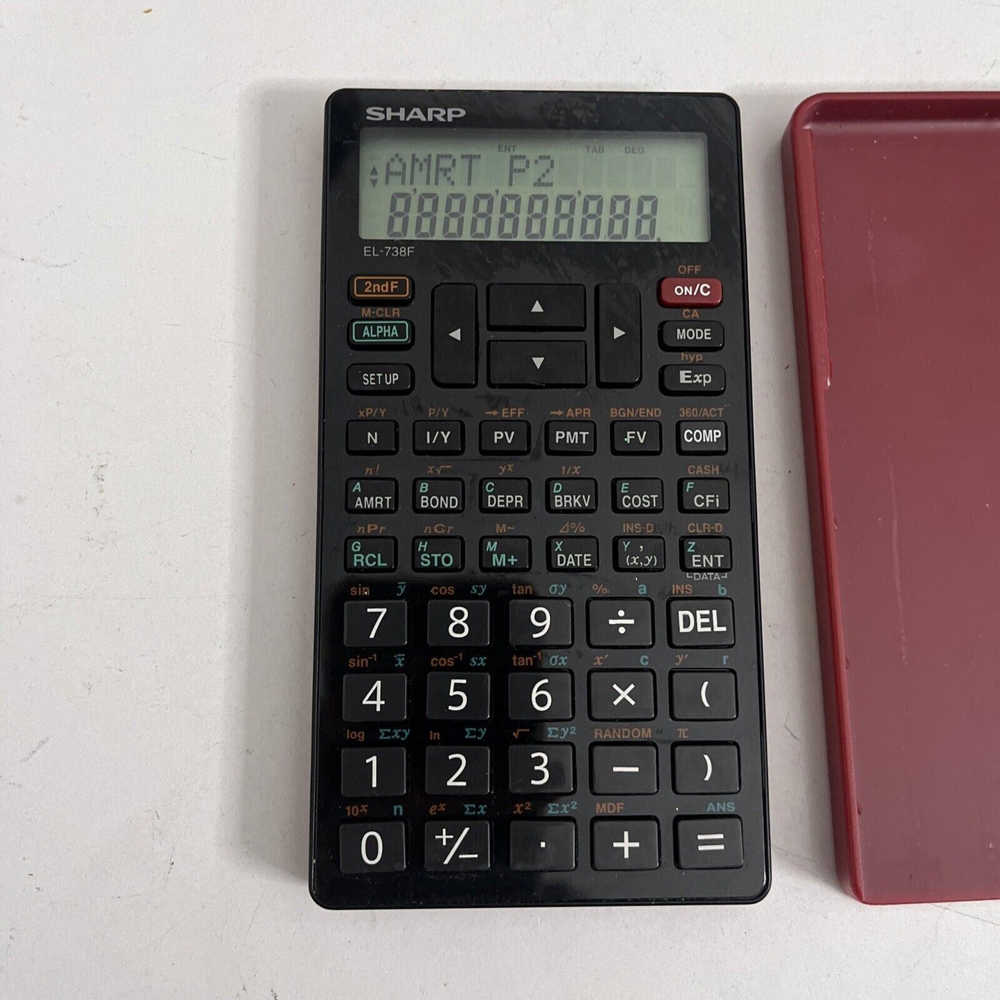 Sharp EL-738F Financial Calculator Business Calculator