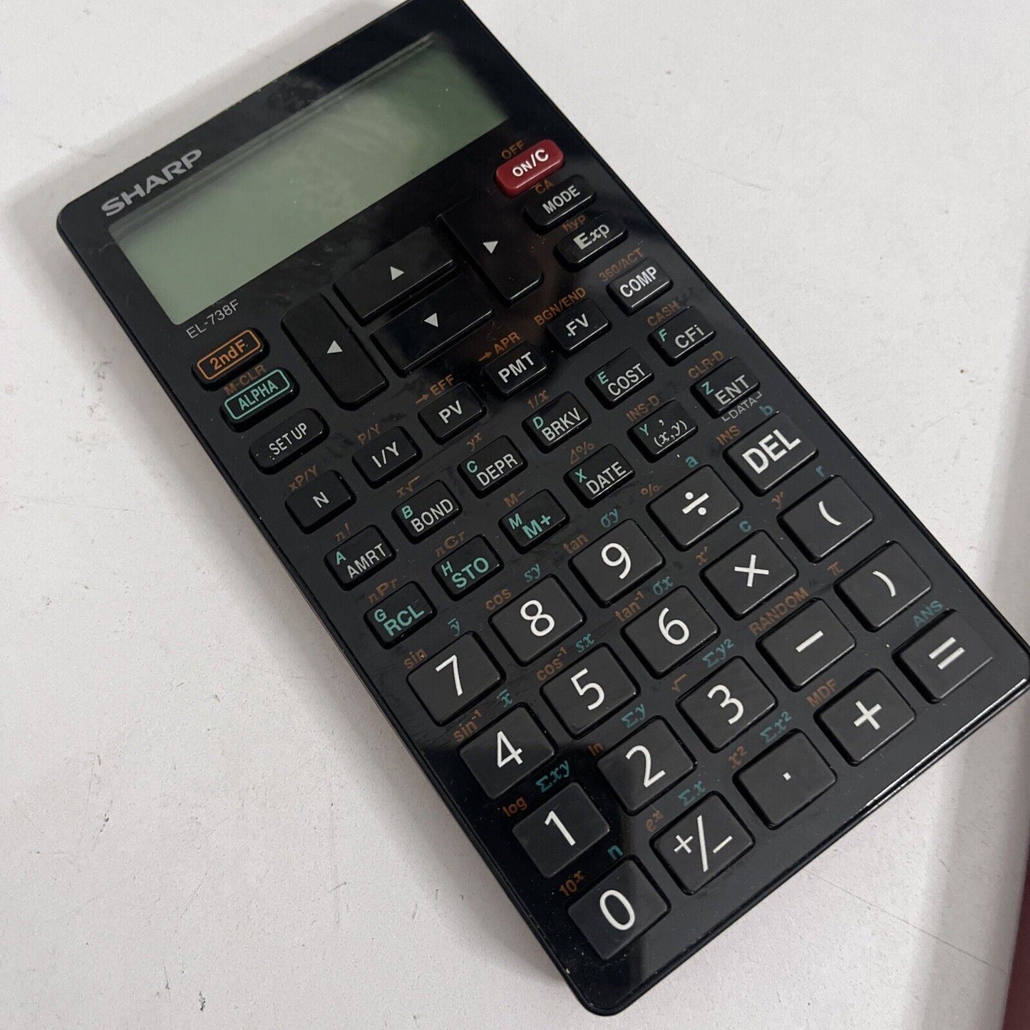 Sharp EL-738F Financial Calculator Business Calculator