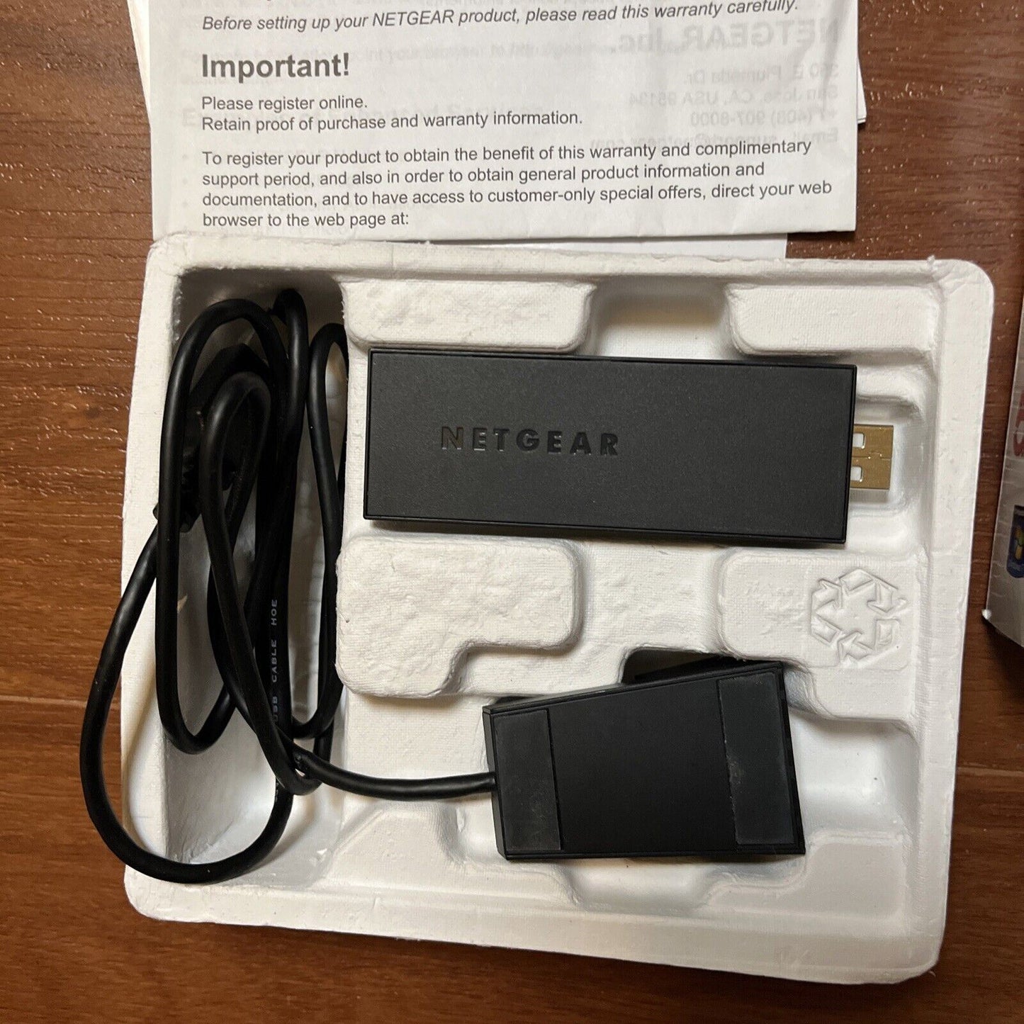 Netgear A6200 WiFi USB Adapter 802.11ac Dual Band