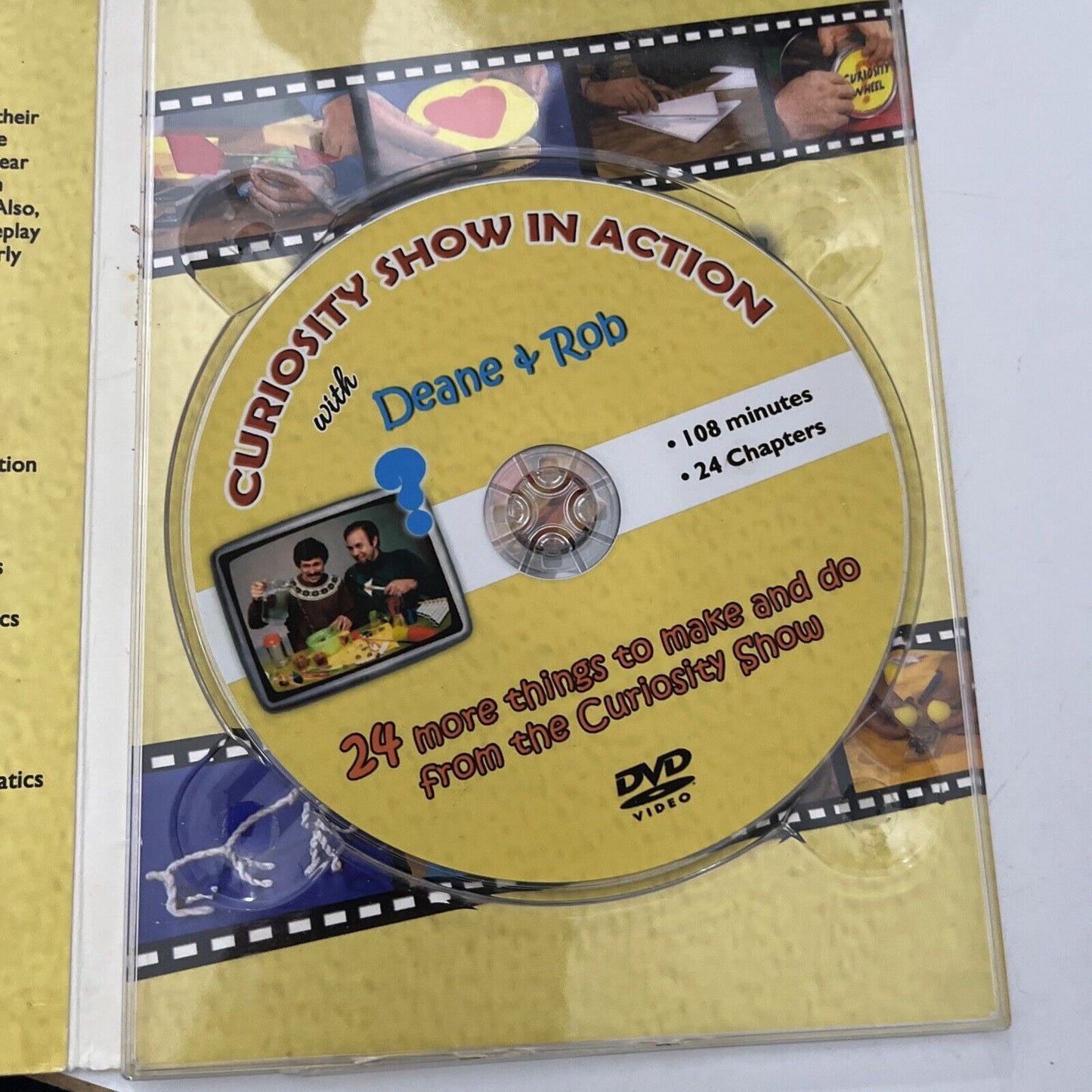 *Autographed* Curiosity Show in Action with Deane & Rob DVD (Case Only - No DVD)