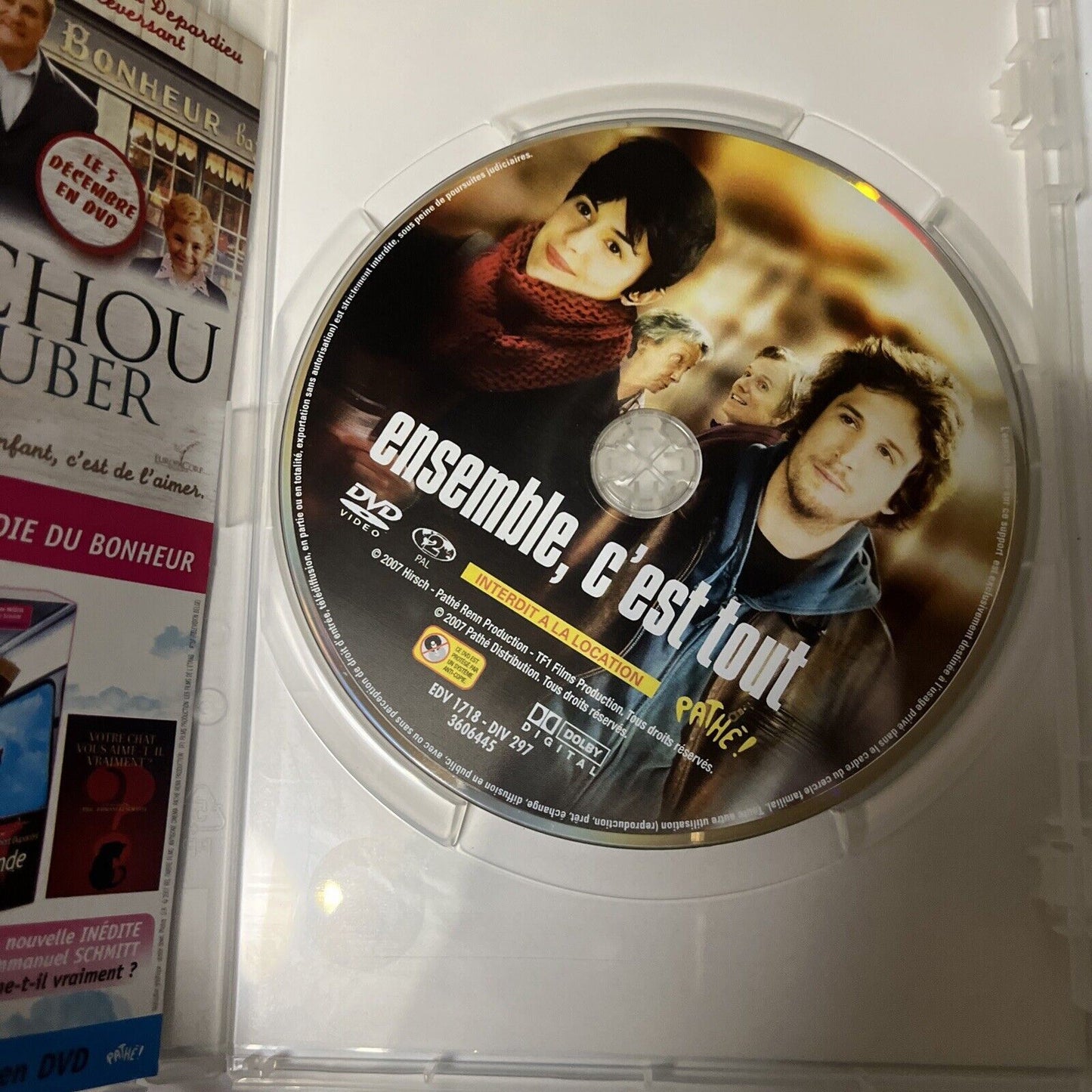 Ensemble, C'est Tout (DVD, 2007) Audrey Tautou, Guillaume Canet Region 2