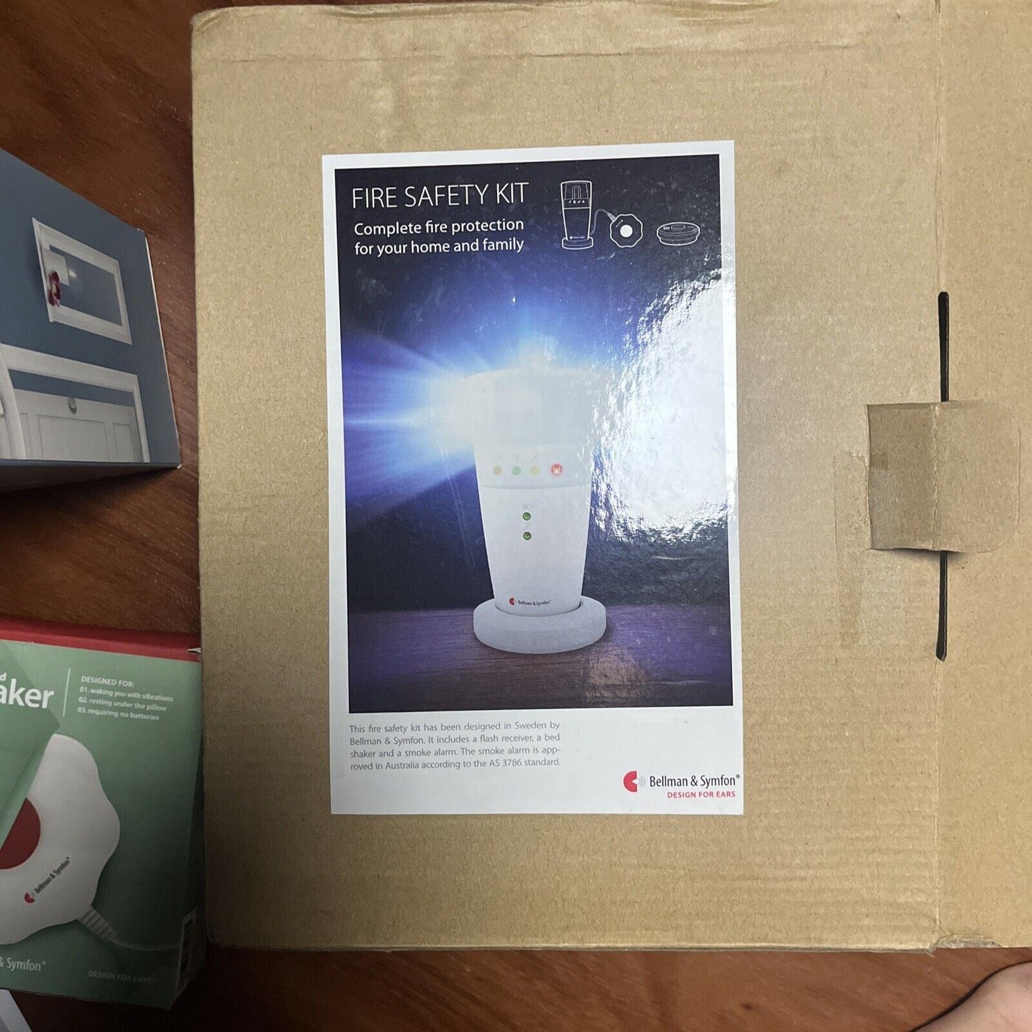 Bellman & Symfon Fire Safety Kit: Smoke Alarm Transmitter, Receiver Flash,