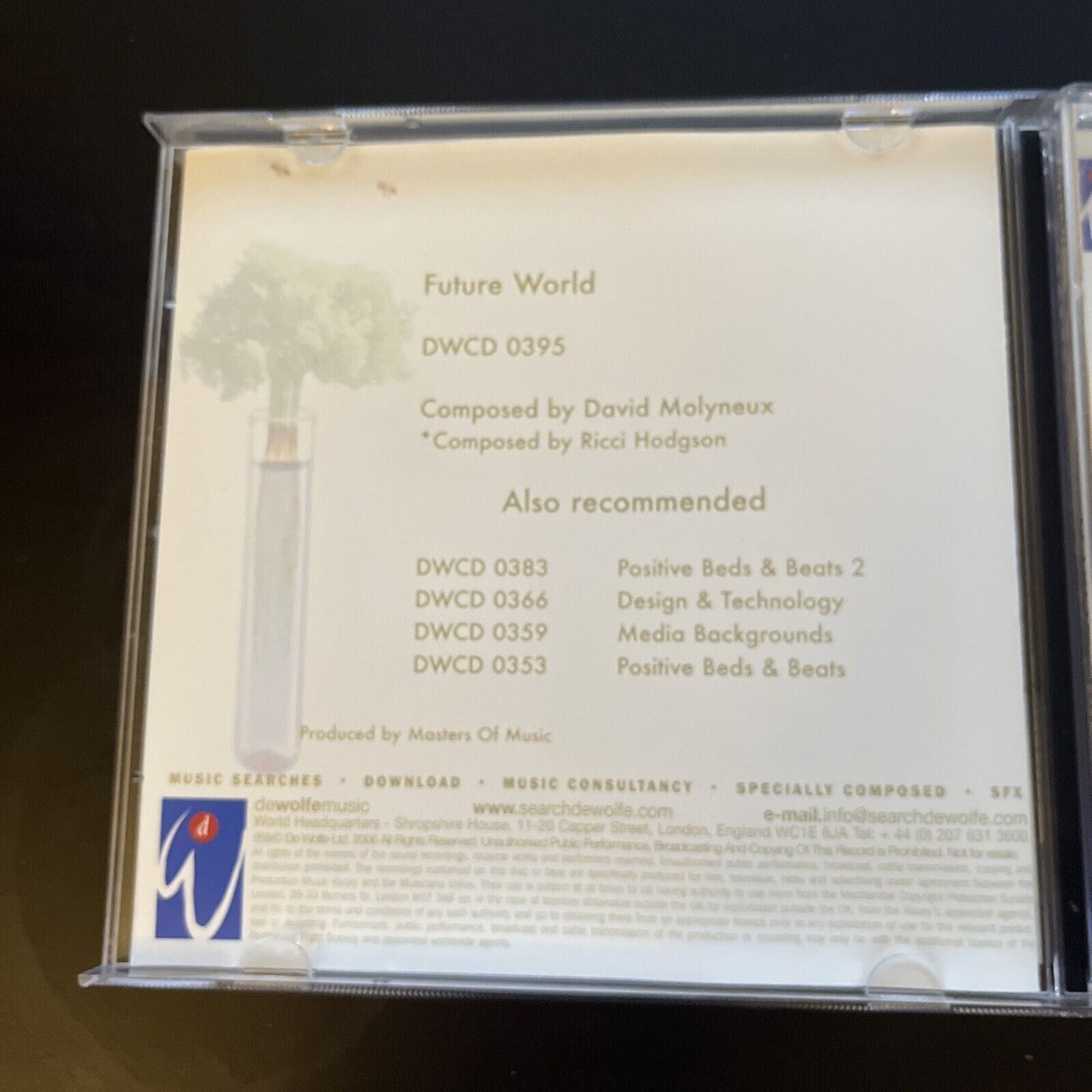 Dewolfemusic DWCD 0395 - Future World (CD, 2006)