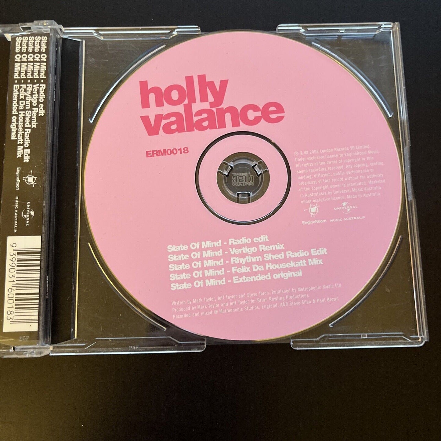 Holly Valance - State of Mind (CD, 2003)