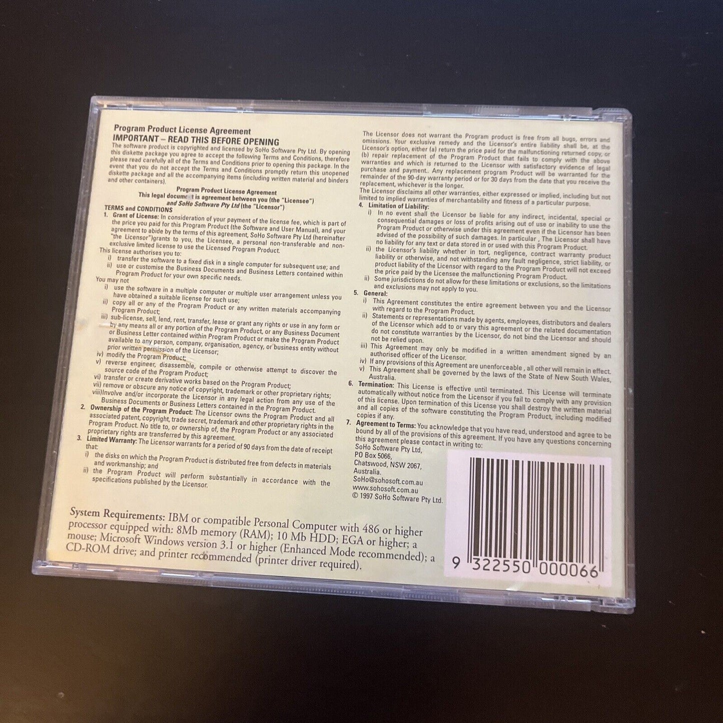125 Legal Letters, Notices and Business Agreements PC CDROM Windows 95 1997