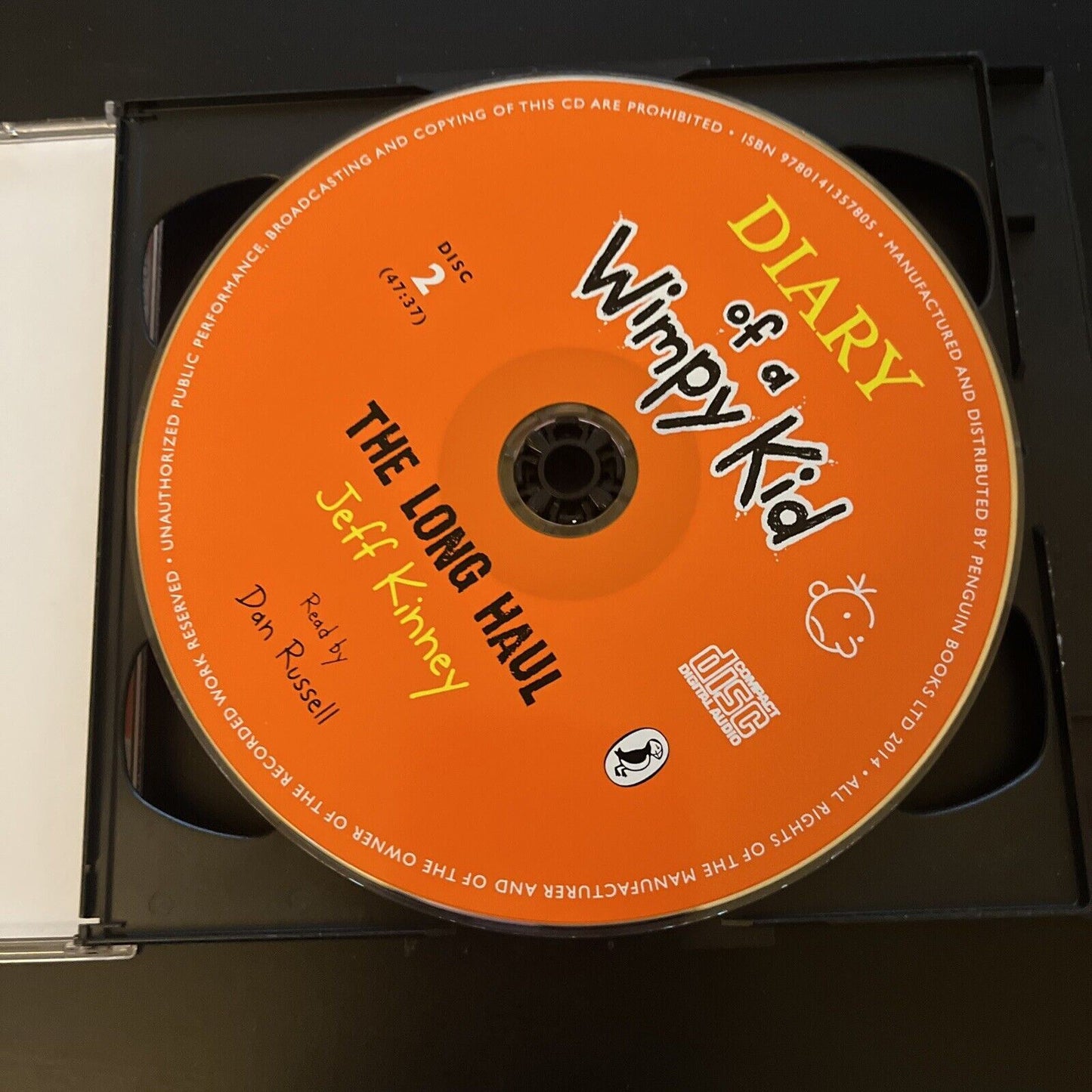 Diary of a Wimpy Kid - The Long Haul by Jeff Kinney (CD-Audio, 2014)