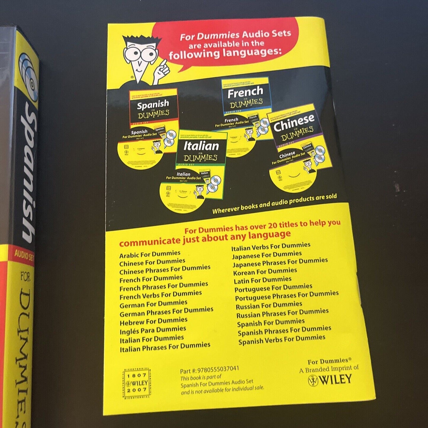 Spanish For Dummies Audio Set by Jessica Langemeier (CD, 2007, 3-Disc)