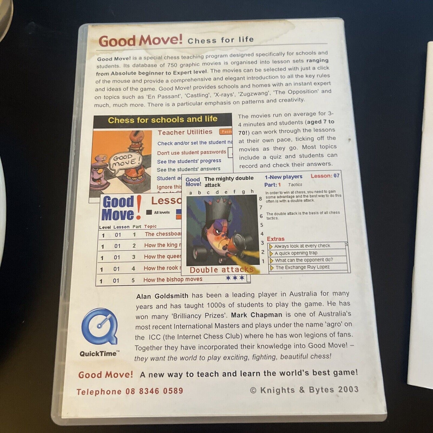 Good Move! Chess for Life PC Mac CDROM