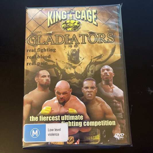 King Of The Cage - Gladiators (DVD, 2000) Marvin Eastman , NEW All Regions