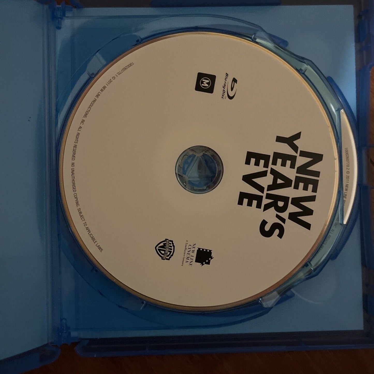 New Year's Eve (Blu-ray, 2011, 2-Disc) Michelle Pfeiffer, Zac Efron, Region B