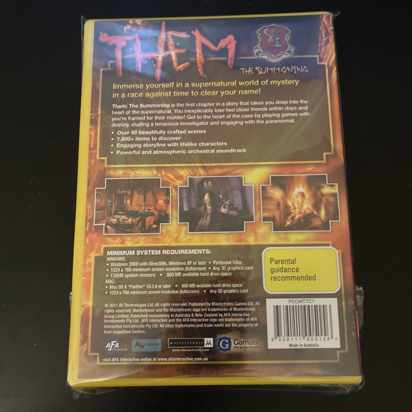 Them: The Summoning PC Windows Mac - Hidden Object Adventure Game NEW