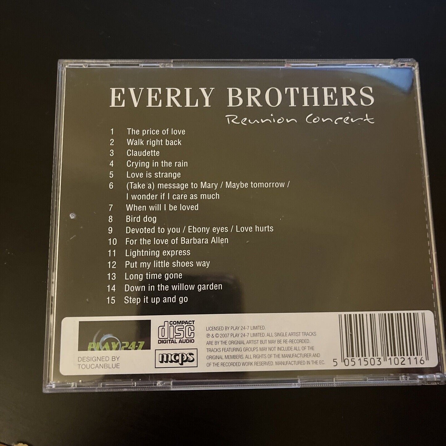 Everly Brothers - Reunion Concert (CD, 2007)