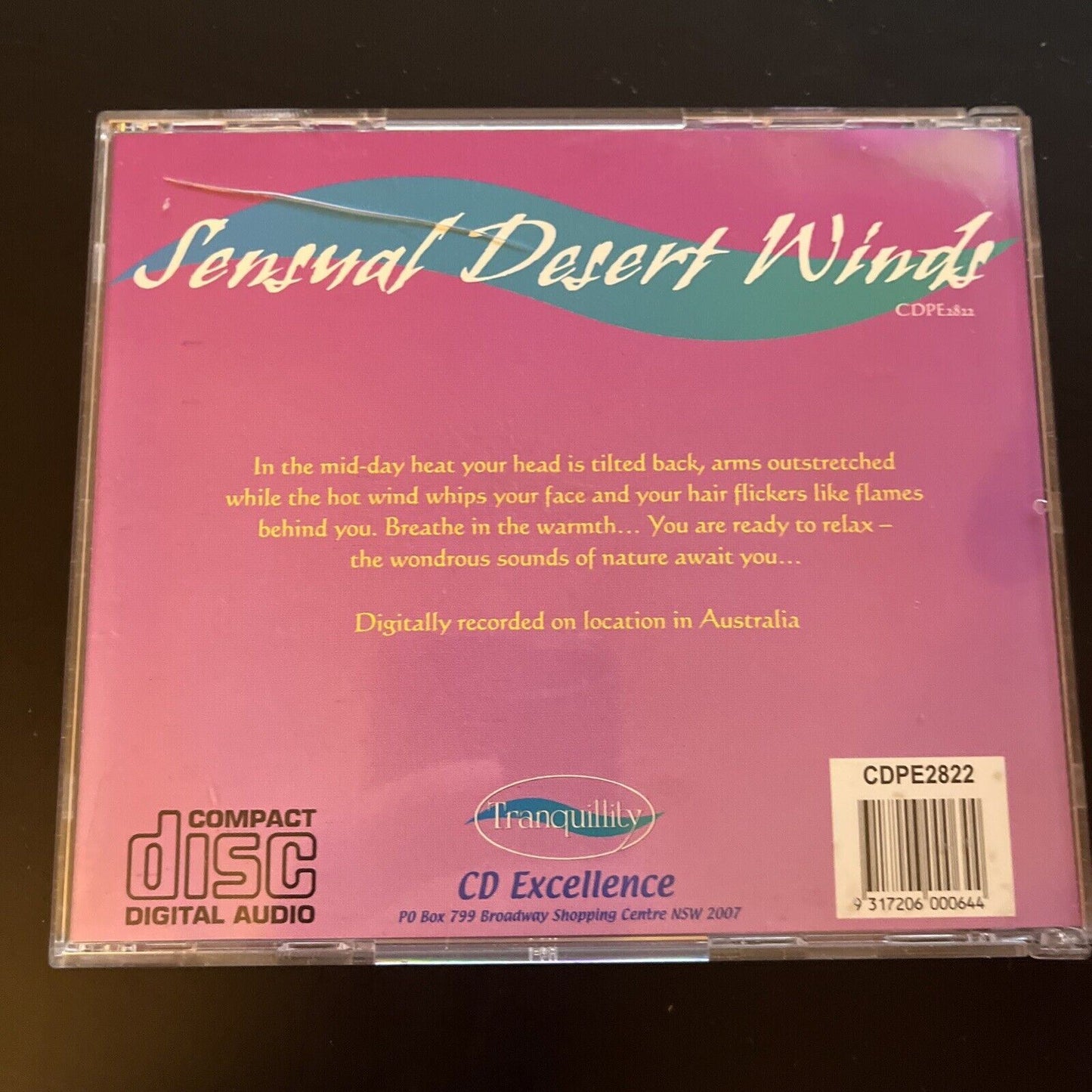 Tranquility - Sensual Desert Winds (CD)