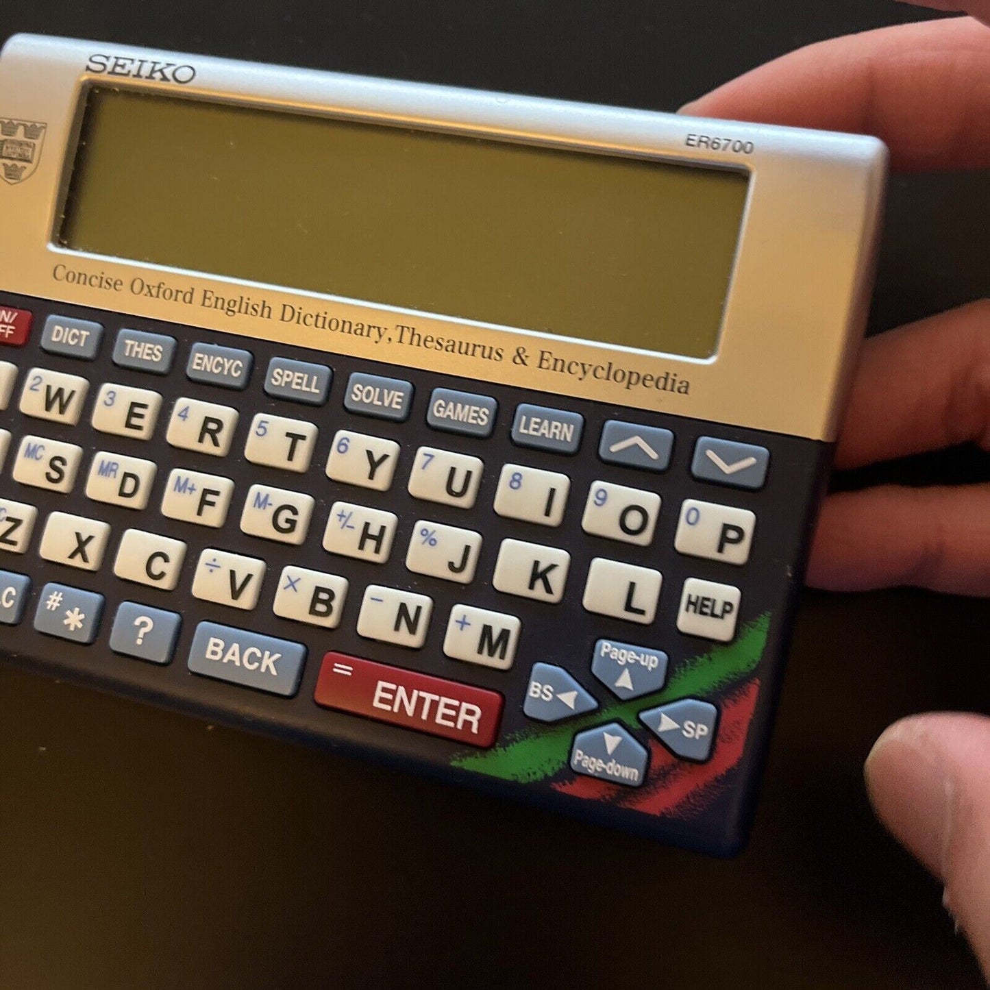 Seiko ER6700 Concise Oxford Dictionary, Thesaurus & Encyclopaedia