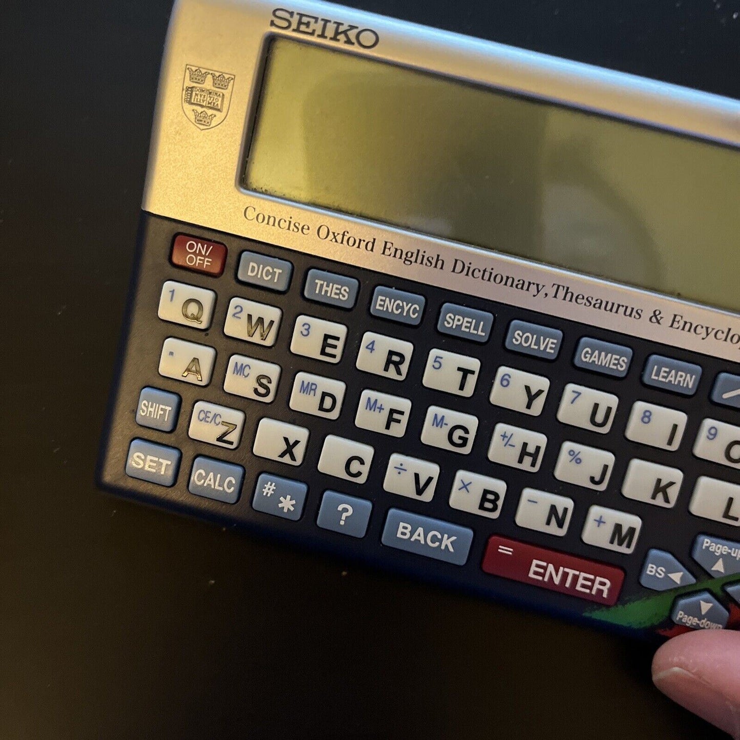 Seiko ER6700 Concise Oxford Dictionary, Thesaurus & Encyclopaedia