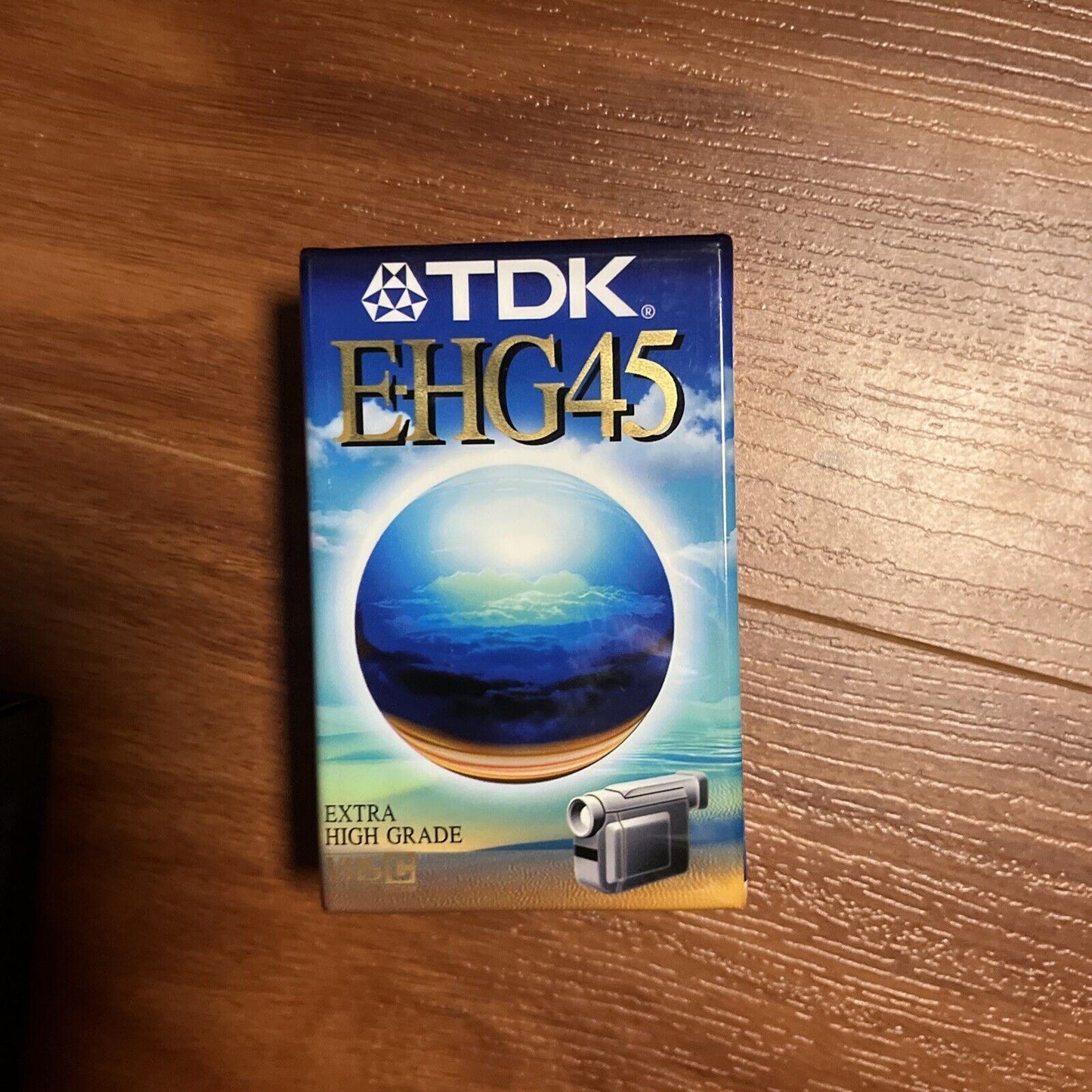 Panasonic Cassette Adaptor SVHS VW-TCA7E & Blank TDK VHS-C 45