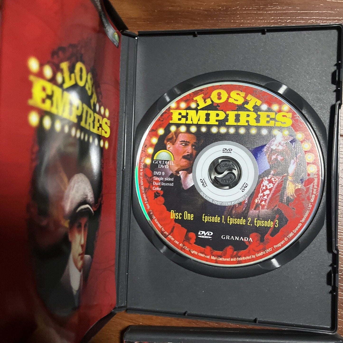 Lost Empires (DVD, 1986, 3-Disc) Colin Firth, Laurence Olivier All Regions