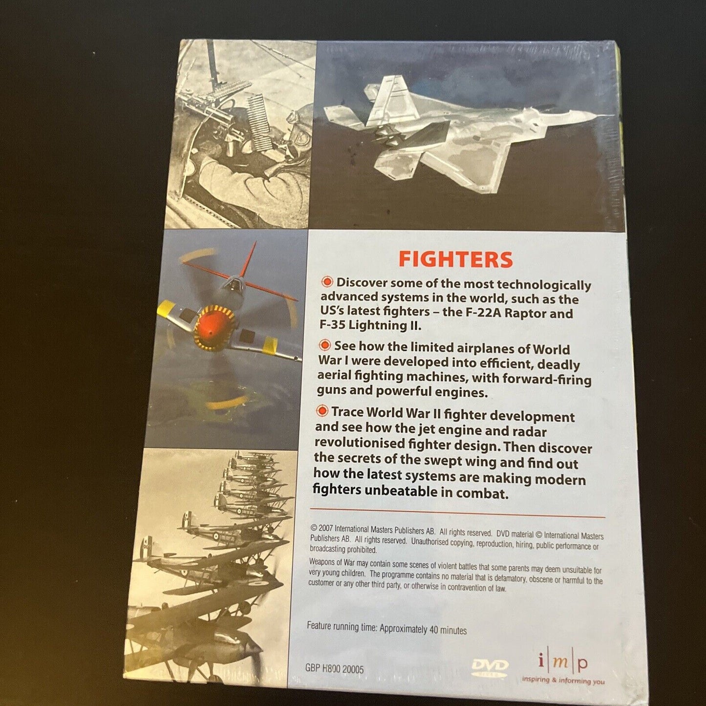*New Sealed* Fighters - Weapons of War (DVD, 2007) All Regions