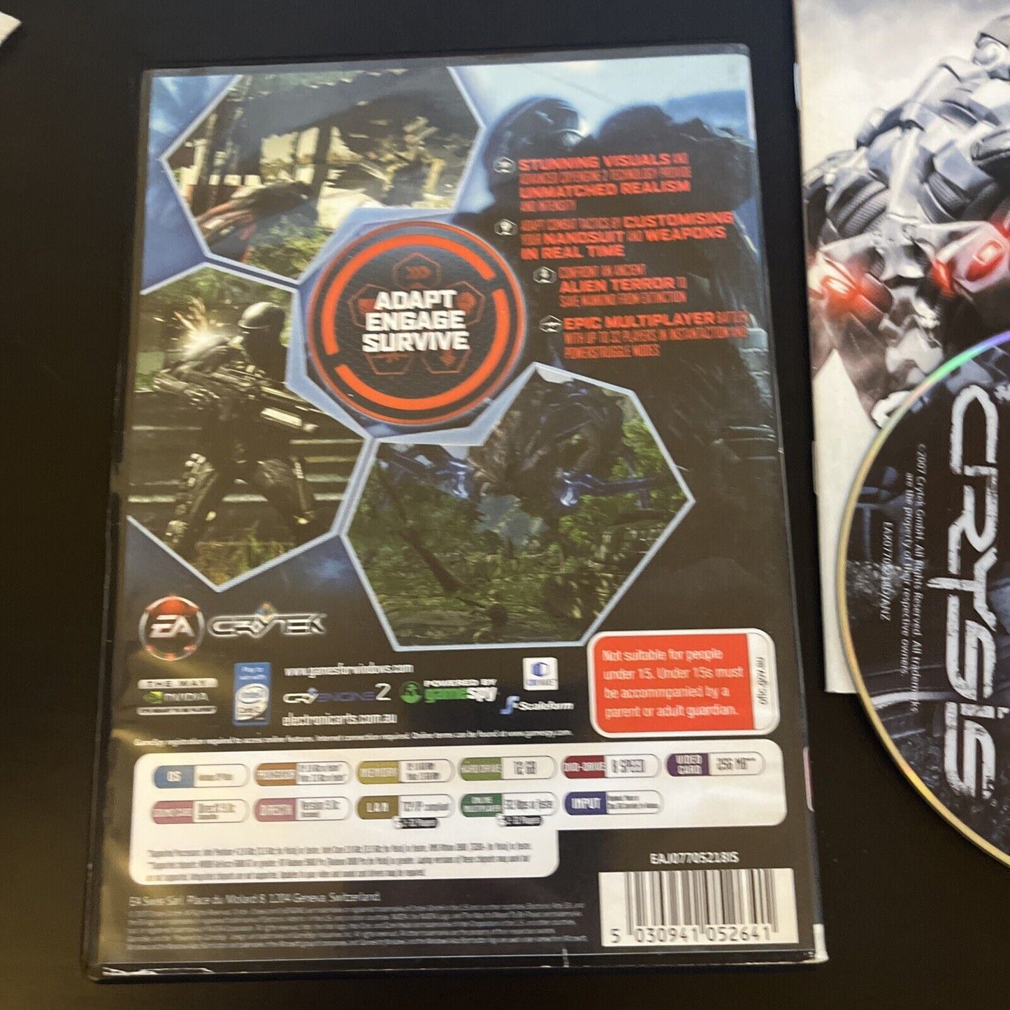 Crysis - PC DVD-ROM Game 2007 - Games For Windows