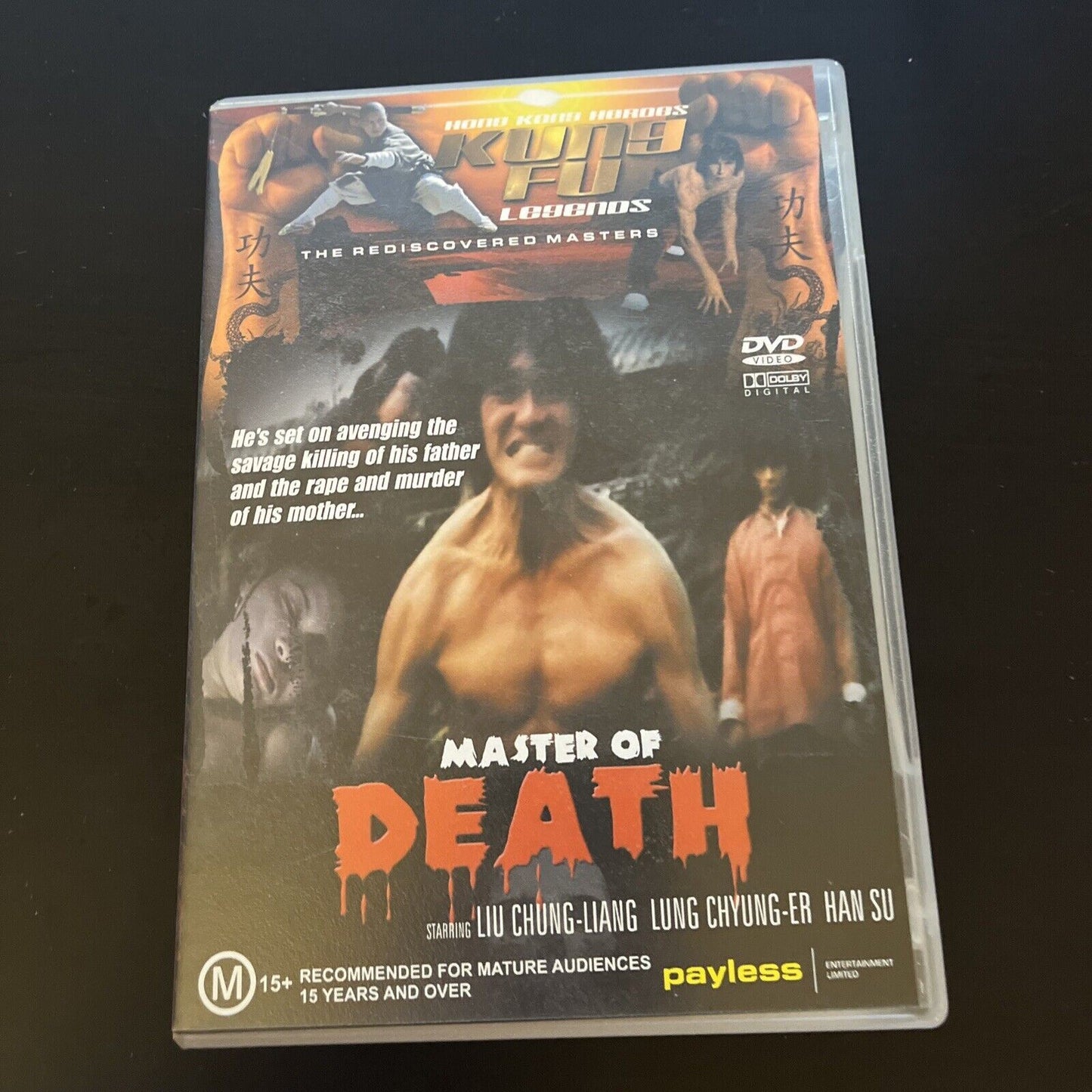 Masters of Death (DVD, 1979) Kuan-Chun Chi, Lieh Lo. All Regions