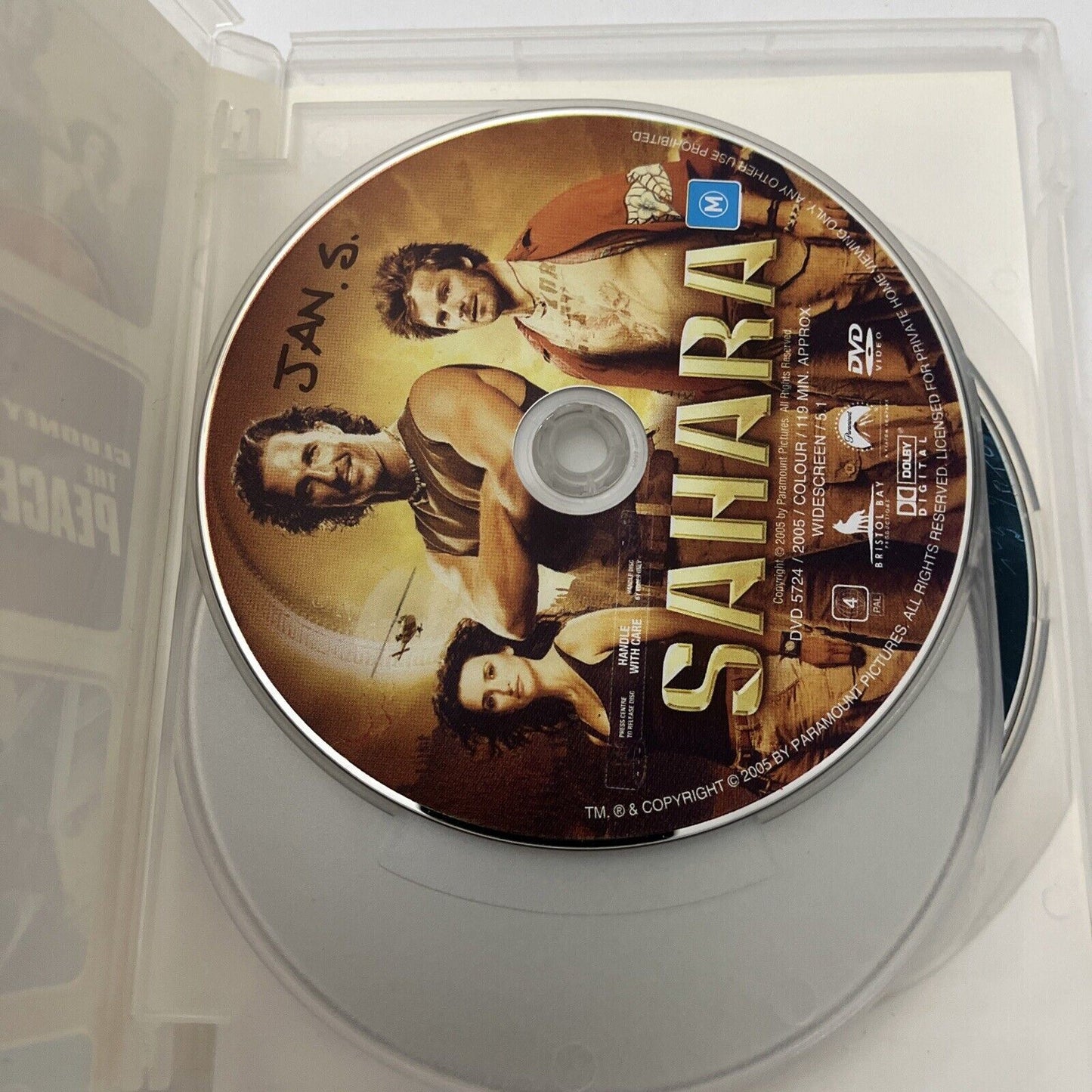 Sahara / The Peacemaker / Paycheck (DVD, 2005, 3-Disc) Region 4