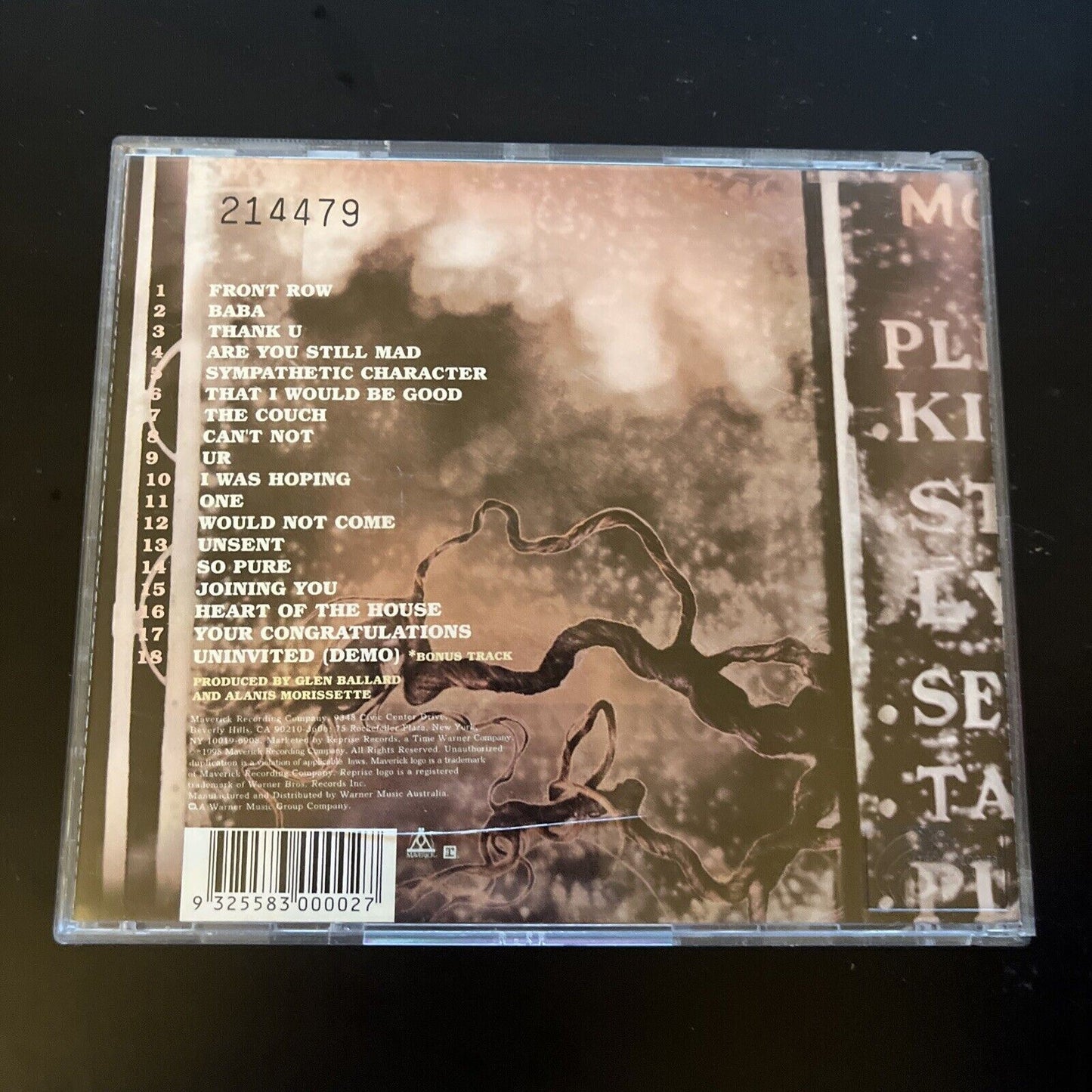 Alanis Morissette - Supposed Former Infatuation Junkie (CD, 1998)