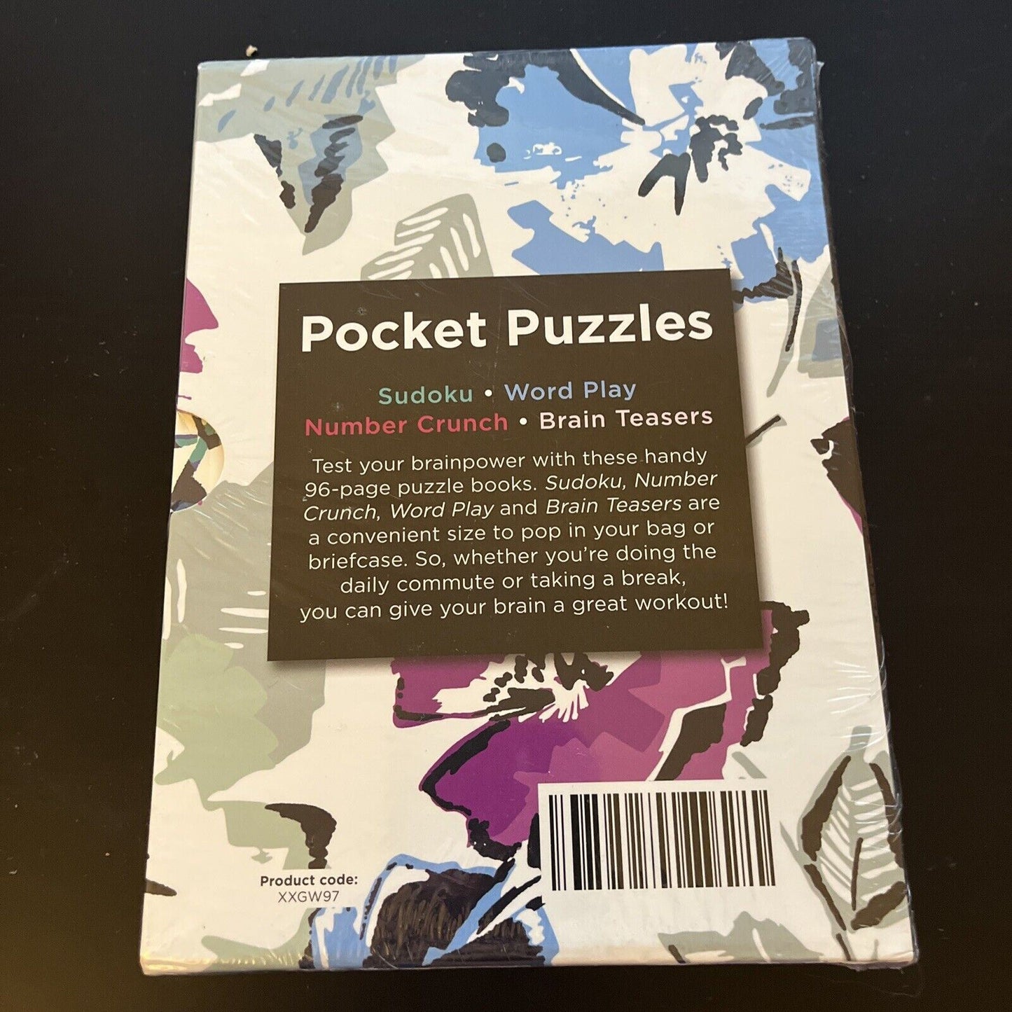 *New Sealed* Pocket Puzzles - Sudoku, Word Play, Number Crunch, Brain Teasers