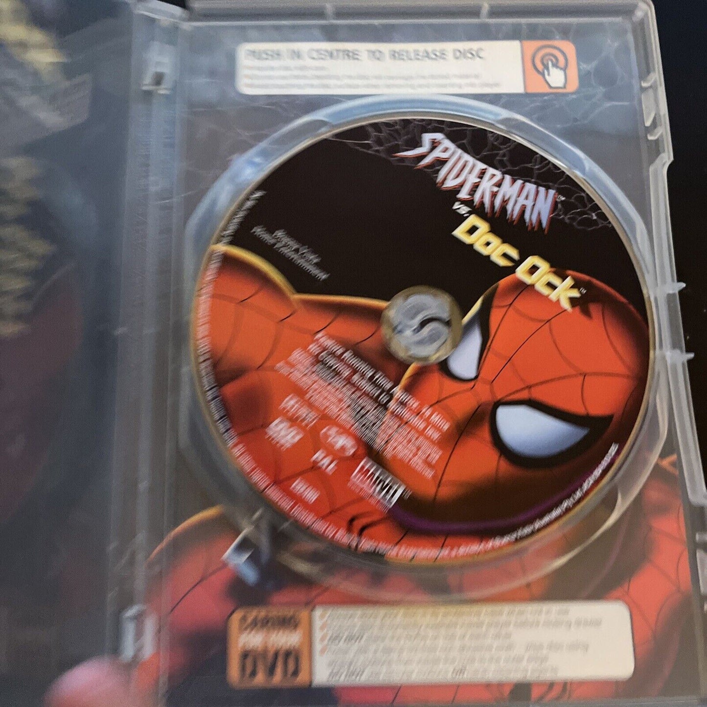 Spiderman vs Doc Ock (DVD, 2004) Region 4