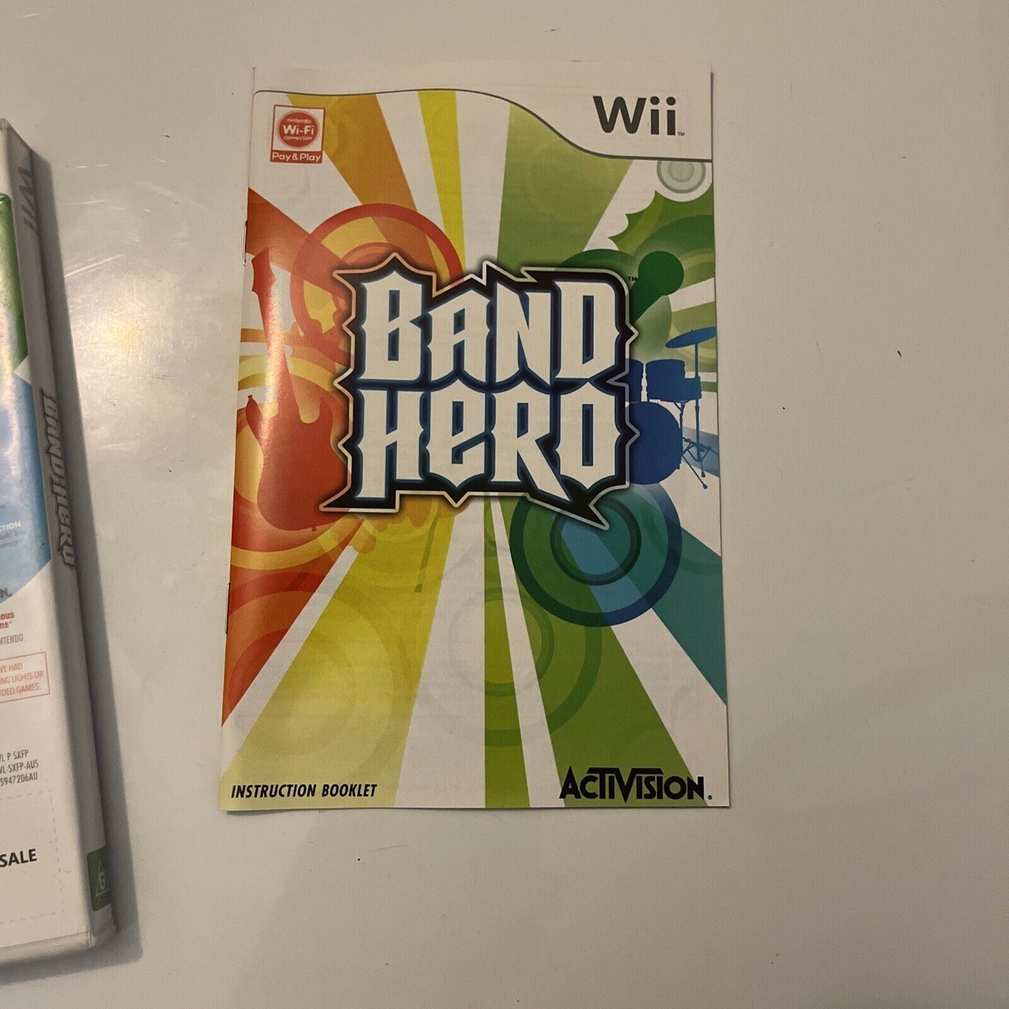 Band Hero Nintendo Wii With Manual PAL