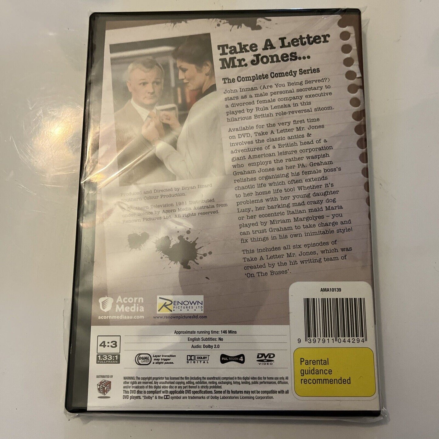 Take A Letter Mr. Jones - The Complete Comedy Series (DVD, 1981) Region 4