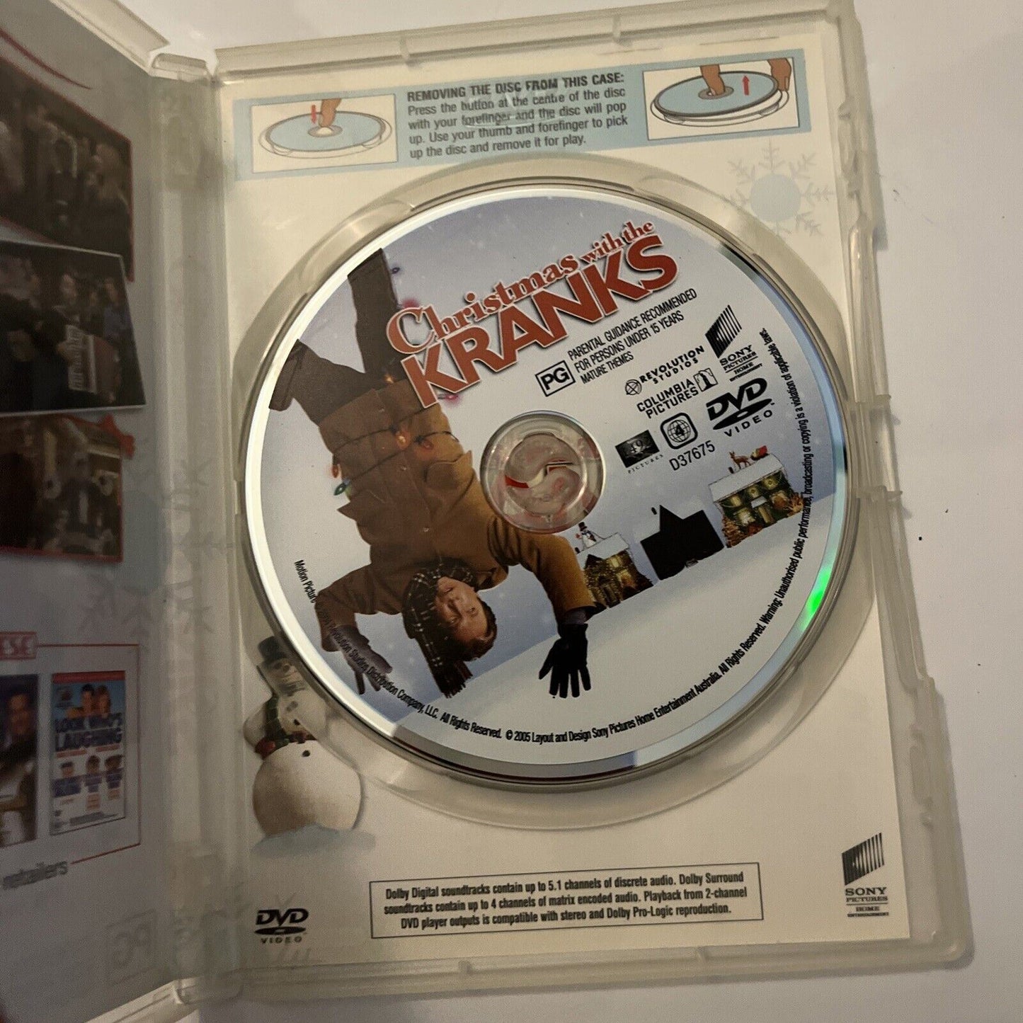 Christmas With The Kranks (DVD, 2004) Tim Allen, Jamie Lee Curtis, Region 4