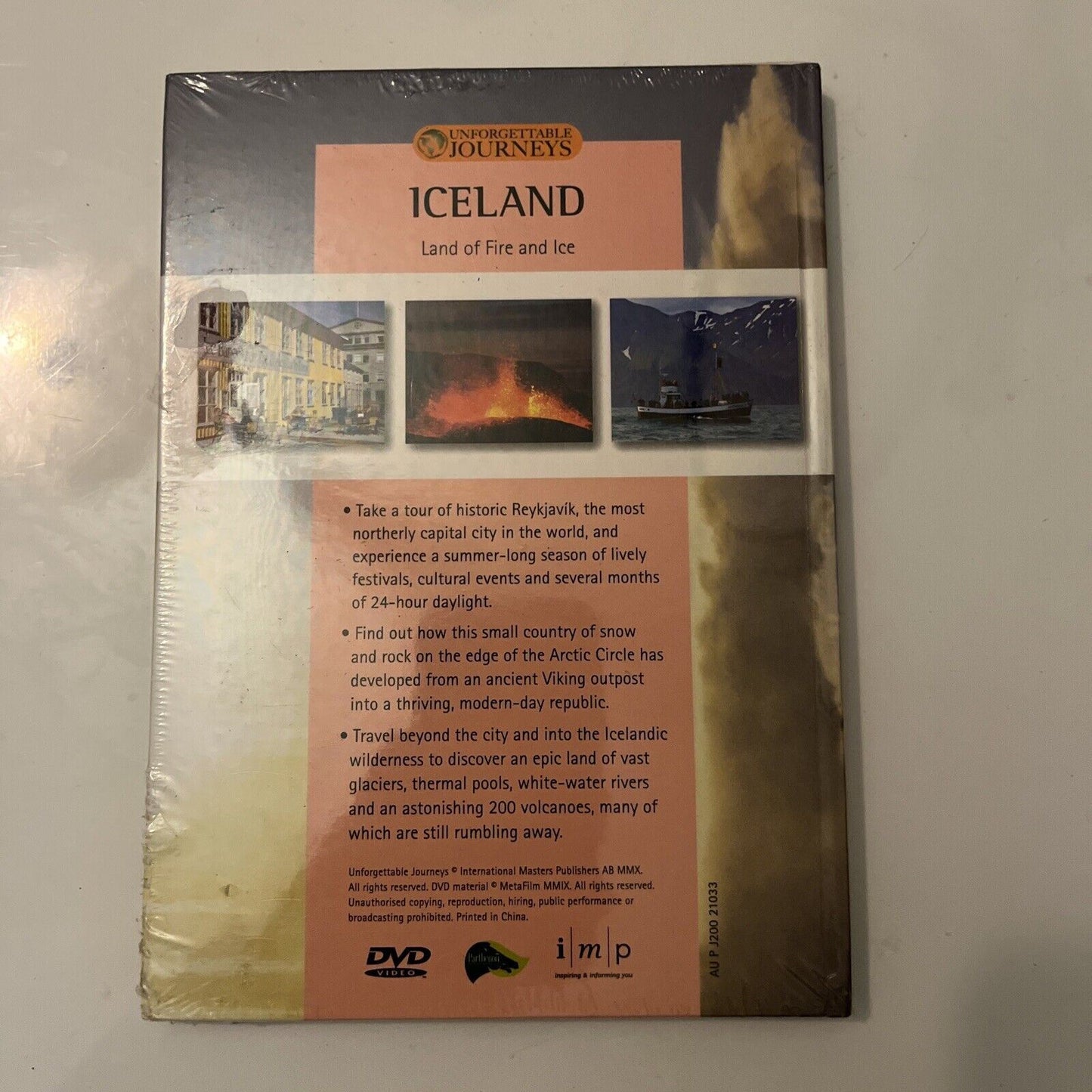 *New Sealed* Iceland - Land of Fire and Ice (DVD, 2009) All Regions