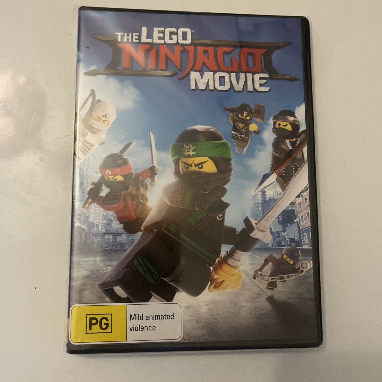 The Lego Ninjago Movie DVD 2017 NEW Region 4 Retro Unit