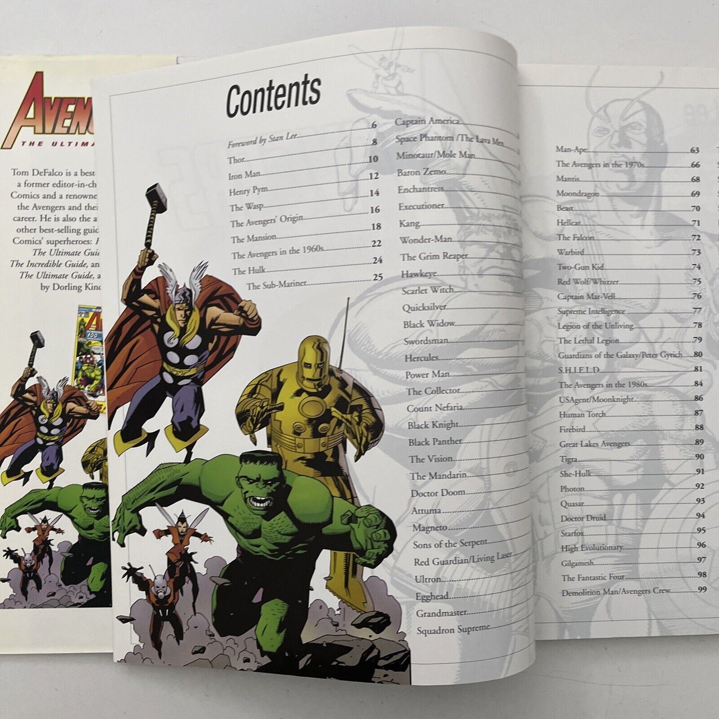 Avengers The Ultimate Guide by Tom DeFalco (Hardcover, 2006)