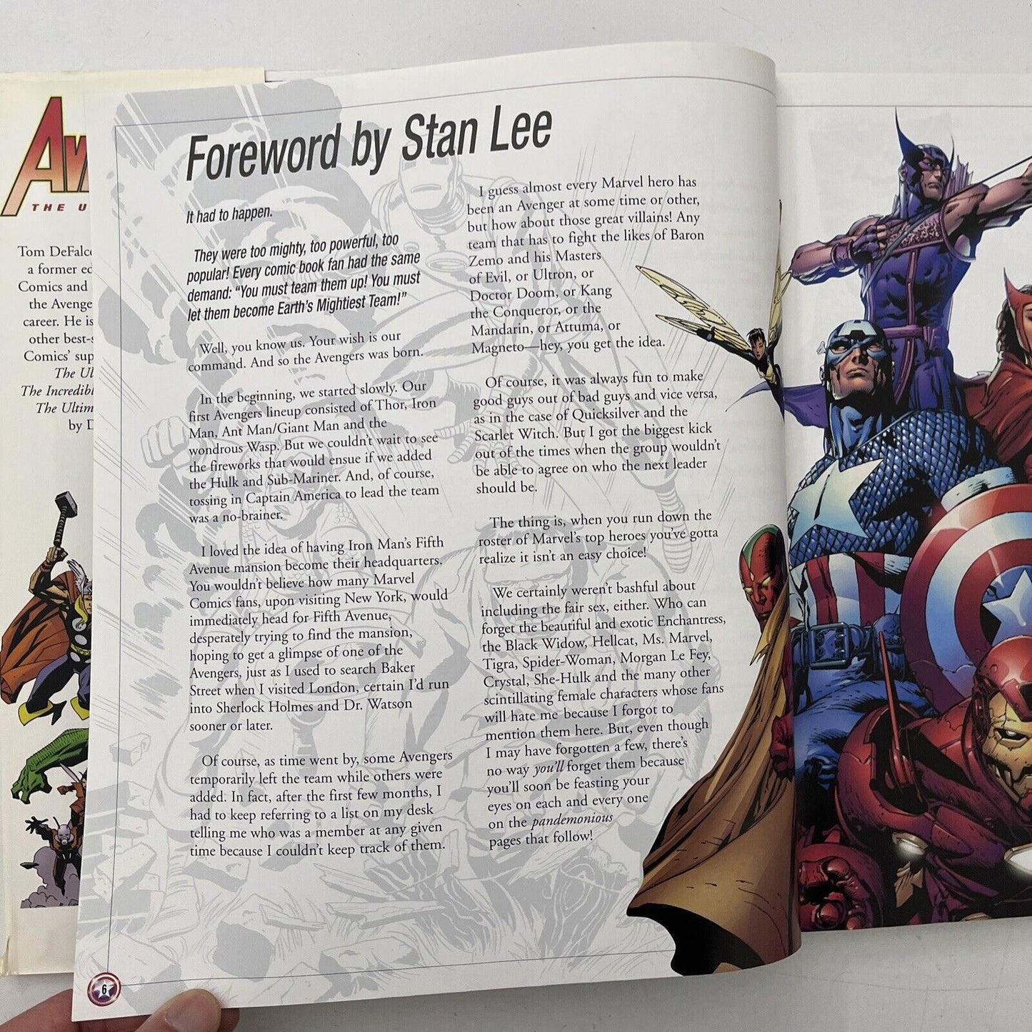 Avengers The Ultimate Guide by Tom DeFalco (Hardcover, 2006)