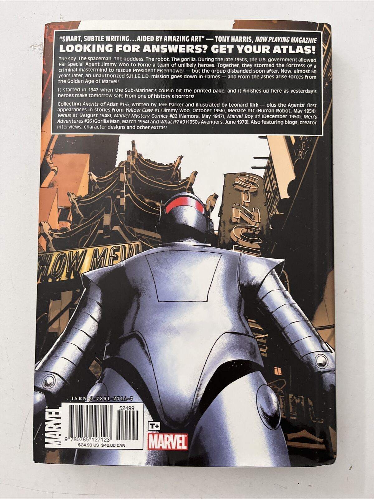 Agents Of Atlas (Hardcover Graphic Comic, 2007) Marvel Comics New Avengers